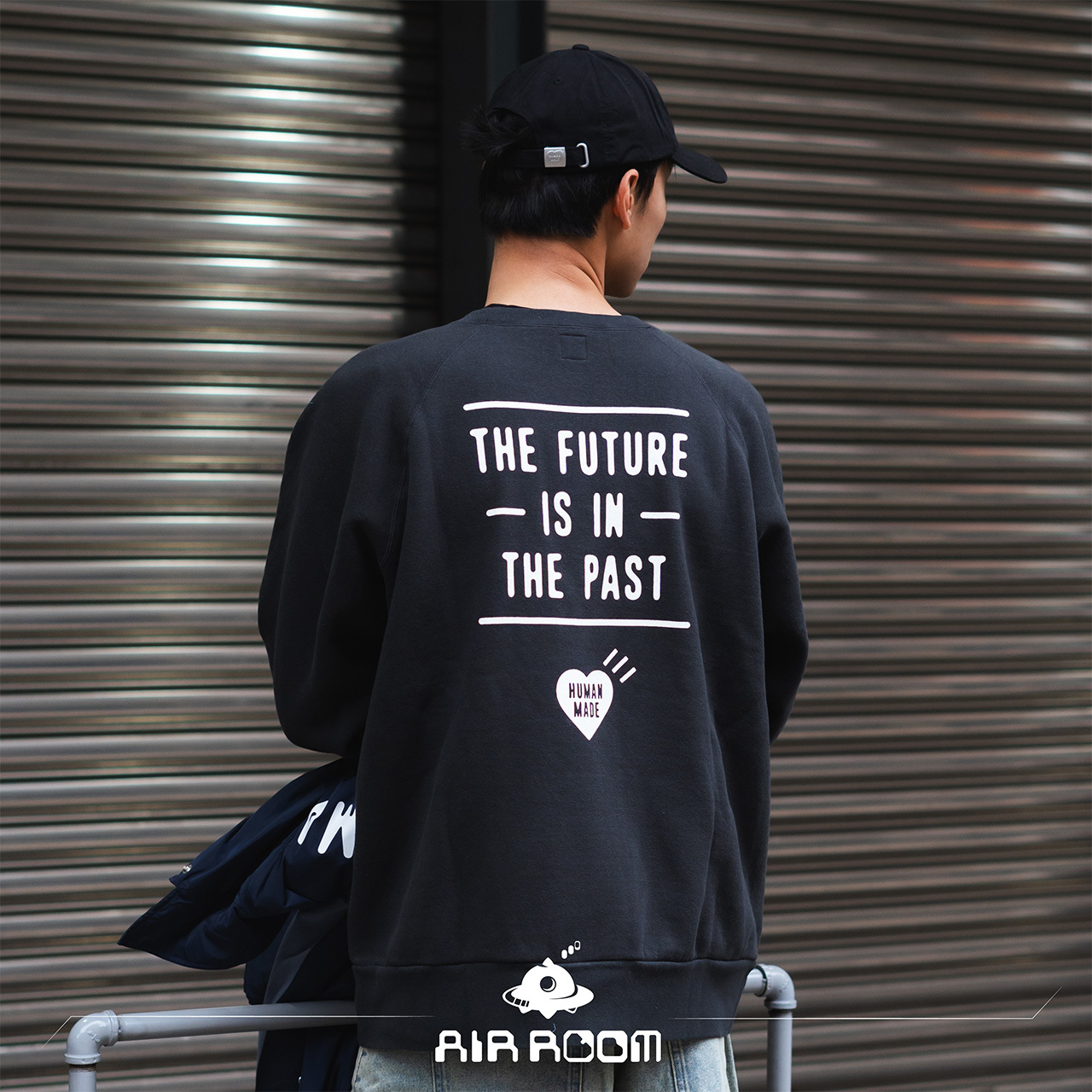 2024AW HUMAN MADE CREWNECK 正面字體 大學T 店鋪限定 現貨 HM28CS045