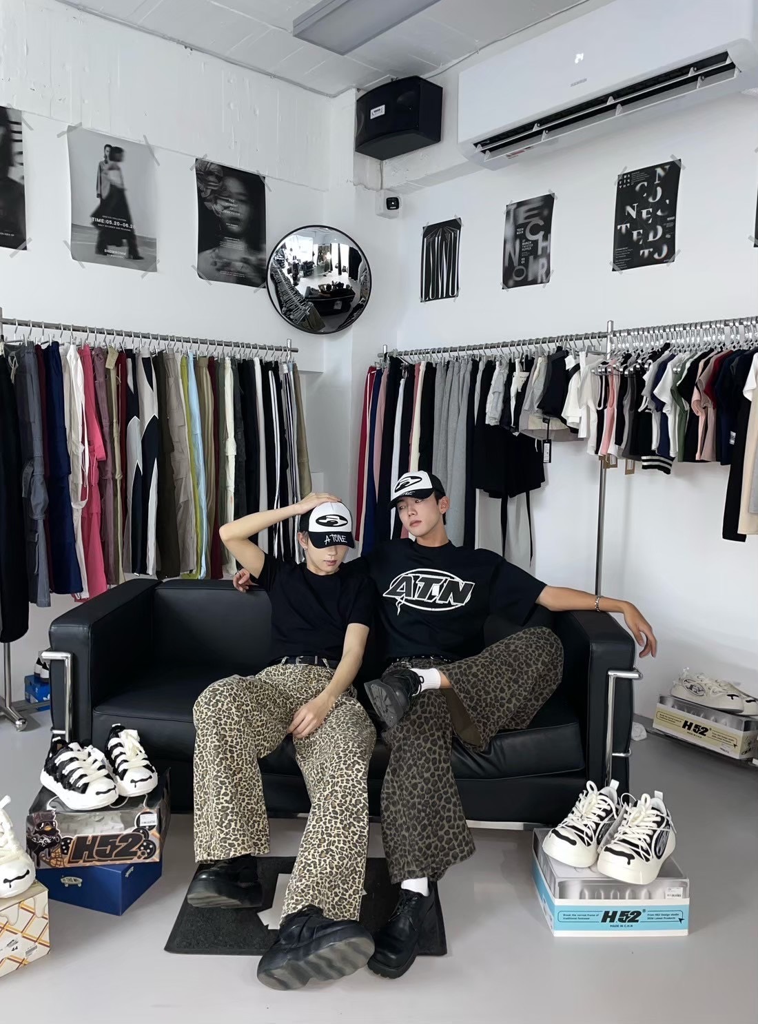 (GOAL) 豹紋寬褲 HAIKI-7133