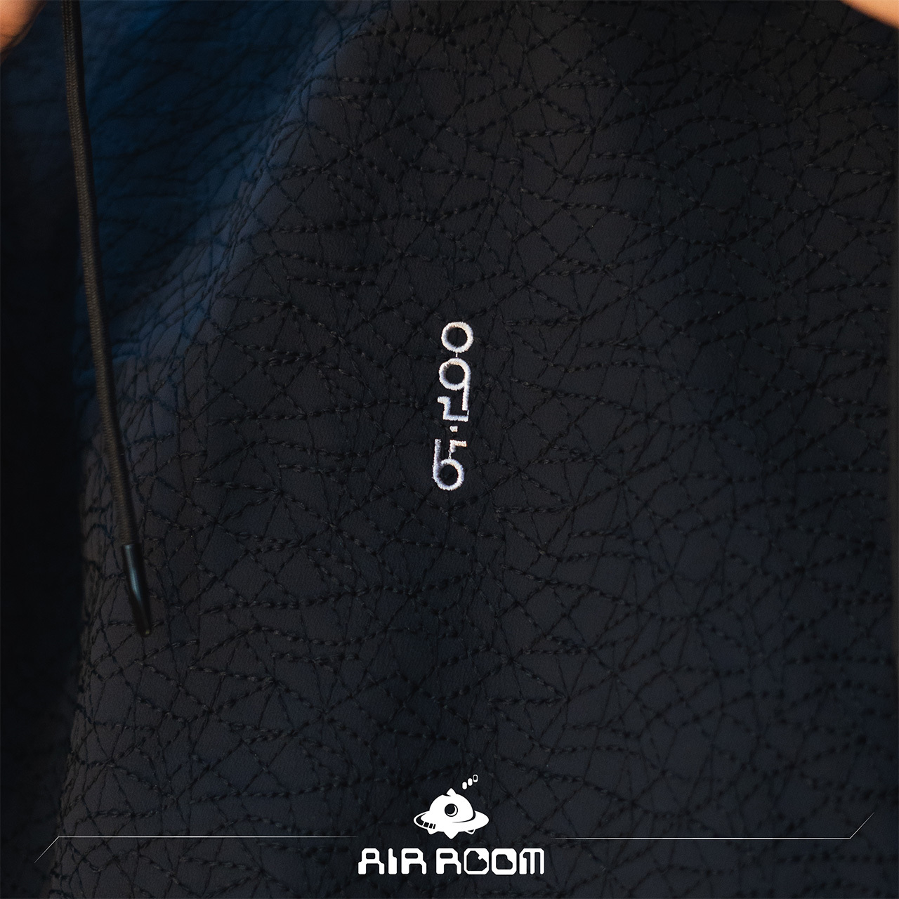 2024AW oqLiq Hoodie 24 刺繡 寬版 連帽 帽T 現貨 24AT07