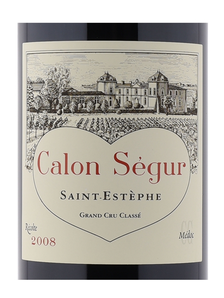 Chateau Calon Segur 2008 (RP93) (1500ml)