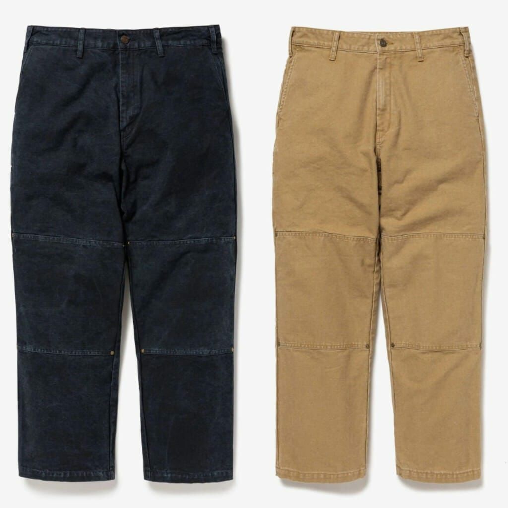 [現貨] DESCENDANT FW24 DET DOUBLE KNEE TROUSERS (2 colors)