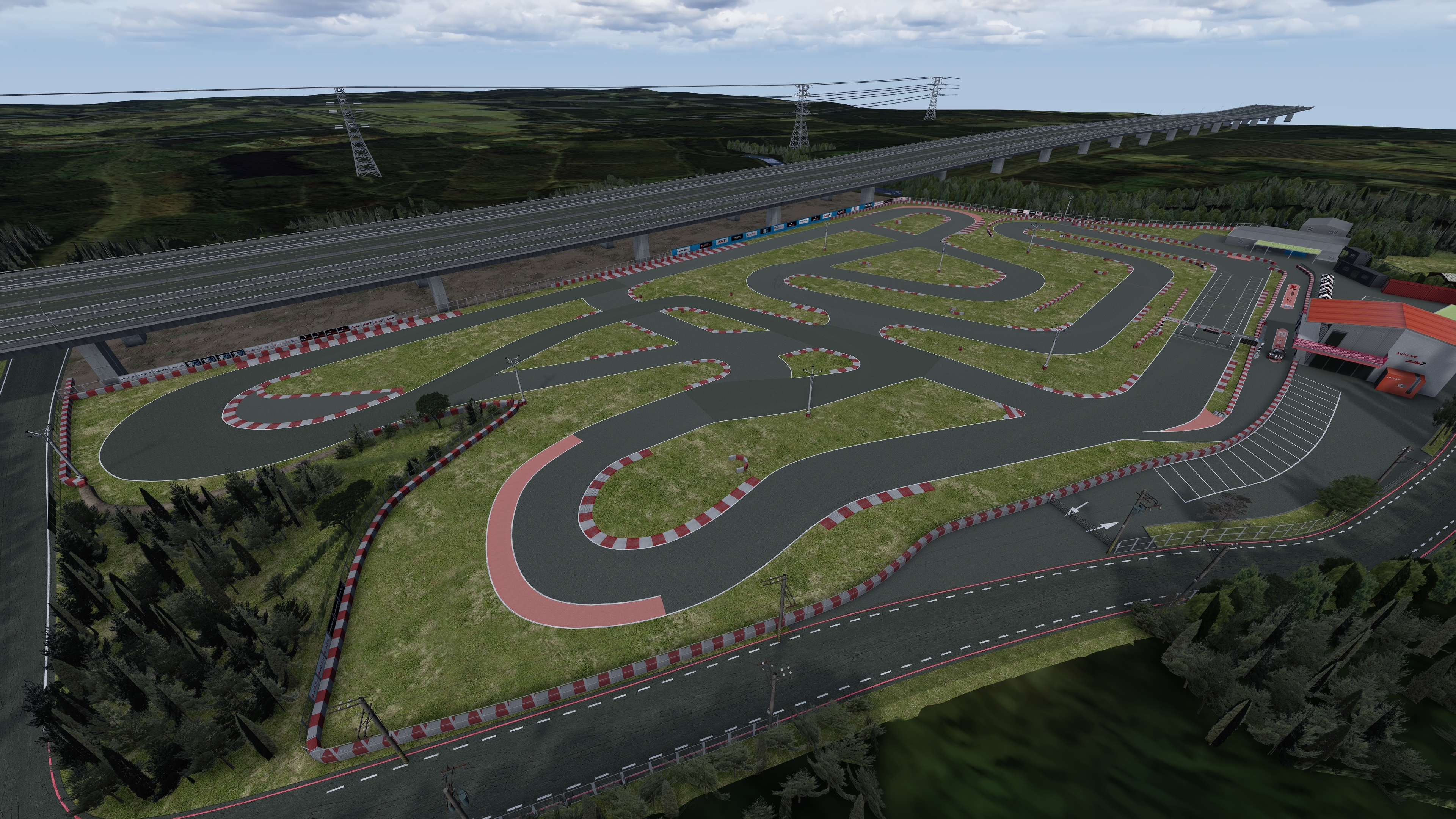 YONG AN Kart circuit