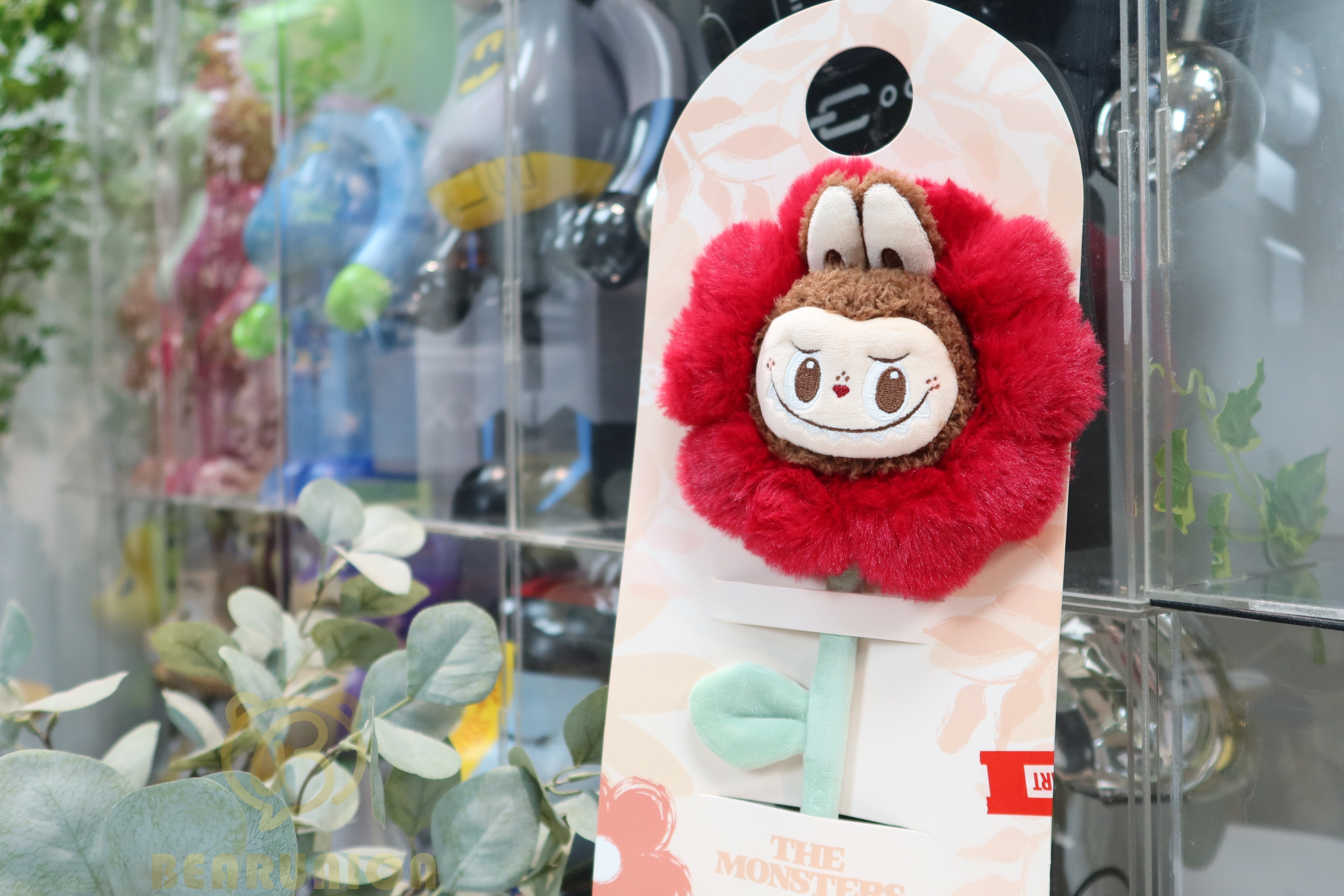 🥇現貨🥇POPMART POPLAND 樂園限定 LABUBU 花花 紅色