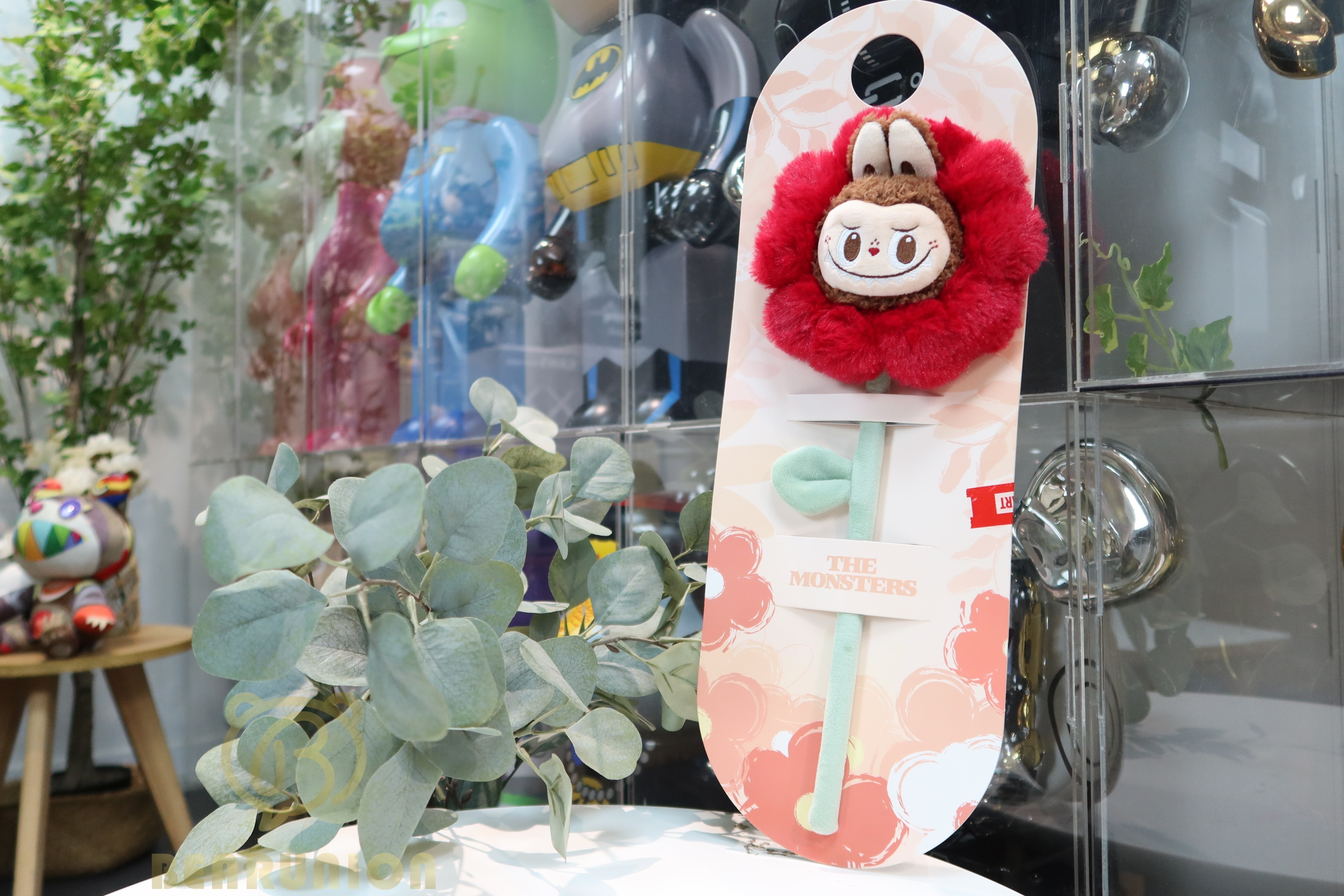 🥇現貨🥇POPMART POPLAND 樂園限定 LABUBU 花花 紅色