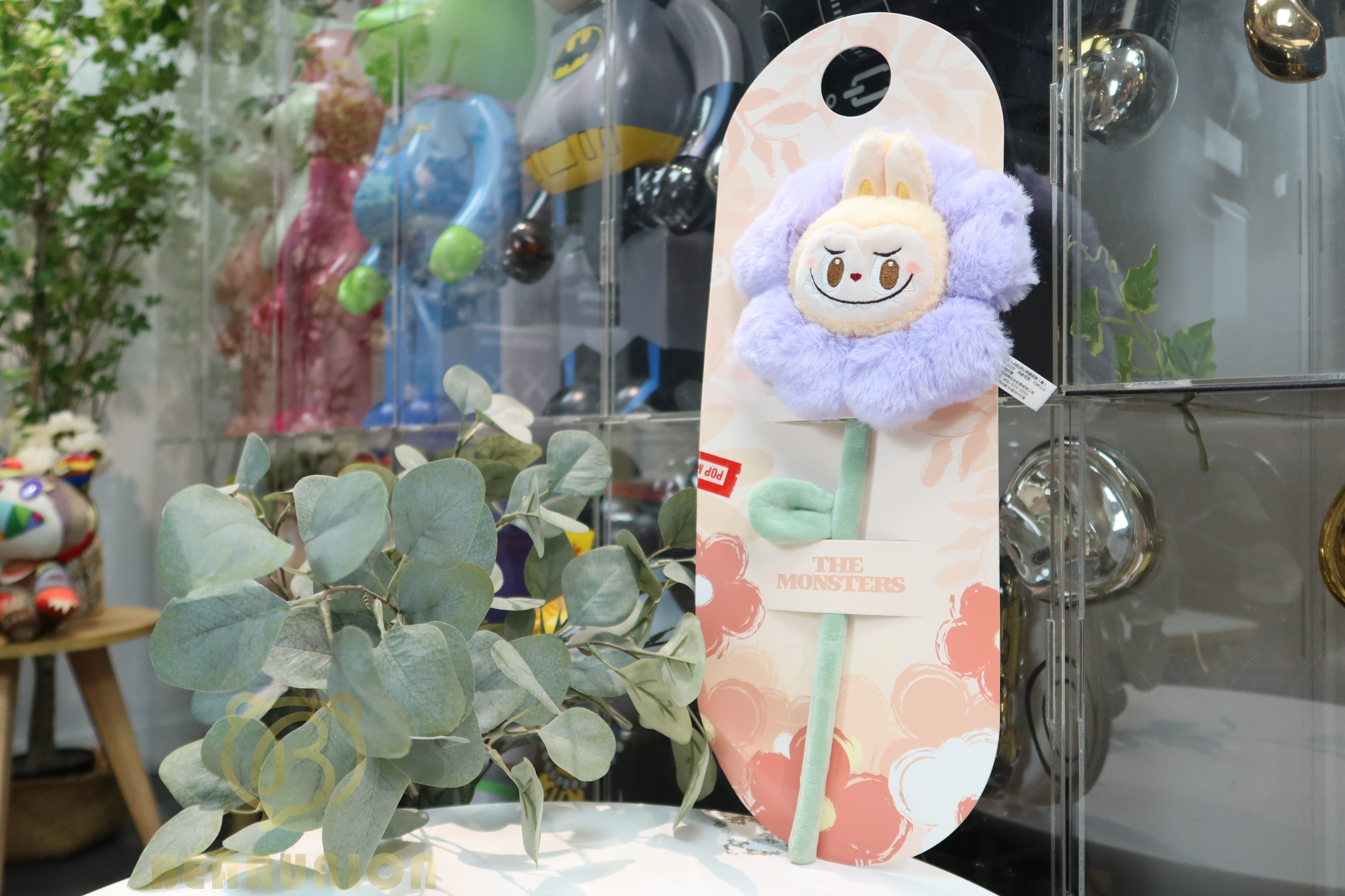 🥇現貨🥇 POPMART POPLAND 樂園限定 LABUBU 花花 紫色