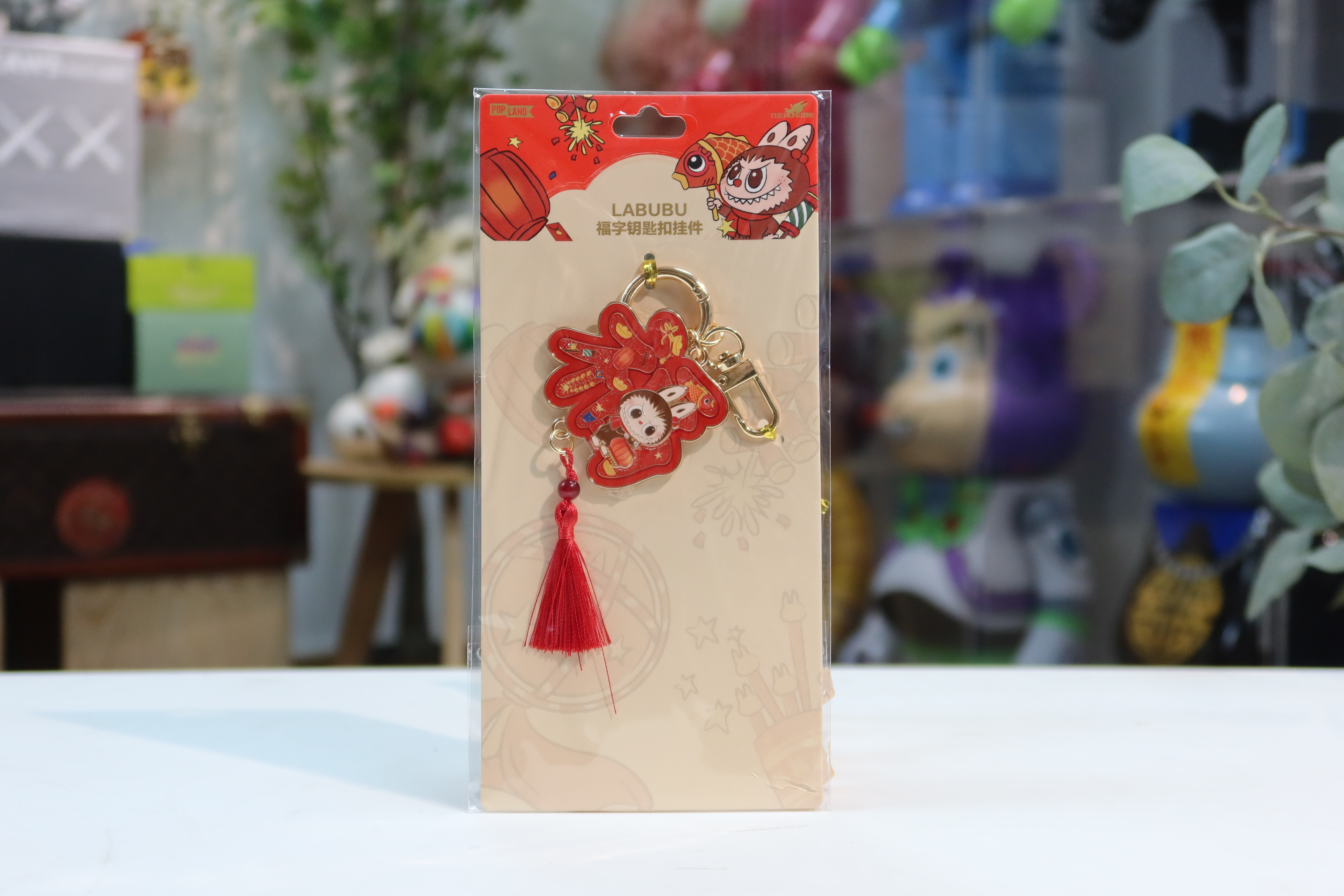 🥇現貨🥇POPMART POPLAND 樂園限定 LABUBU KEY CHAIN