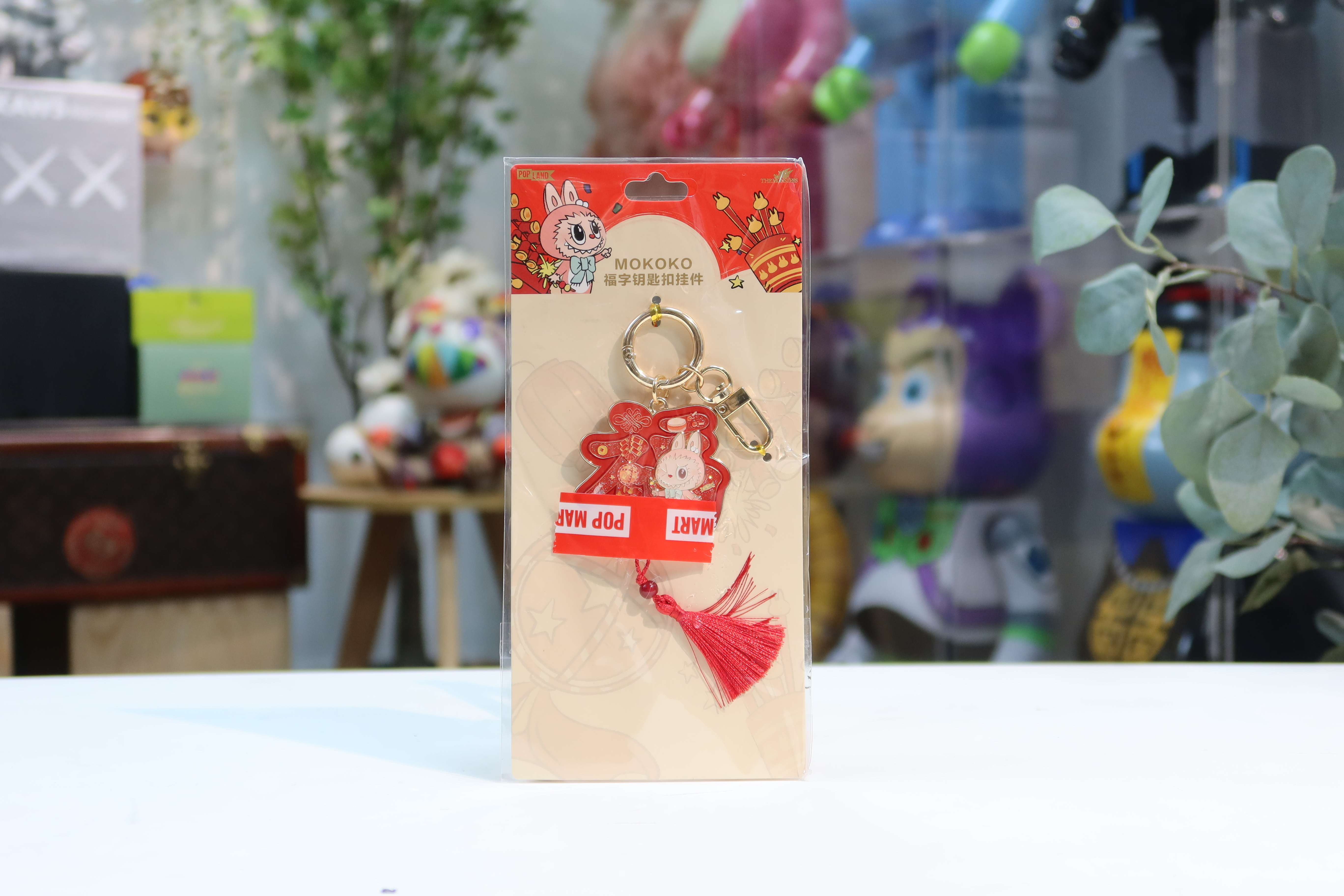 🥇現貨🥇POPMART POPLAND 樂園限定 MOKOKO KEY CHAIN