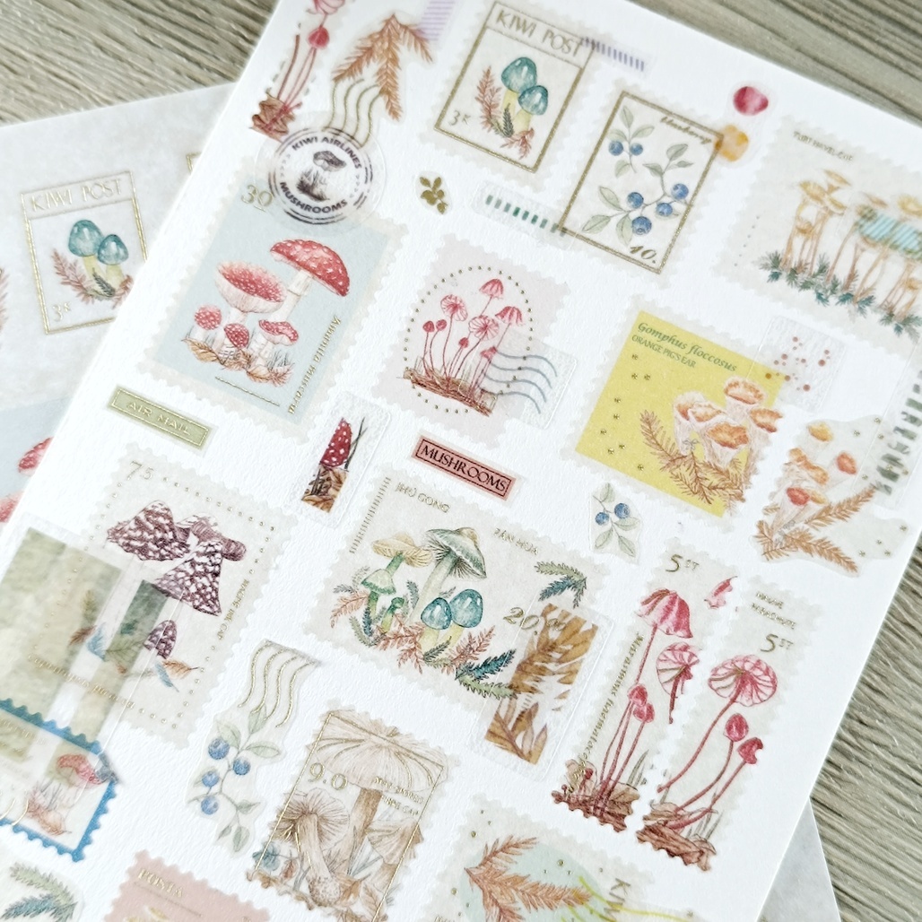 竹工凡花．割型貼紙包 手帳貼紙 多款