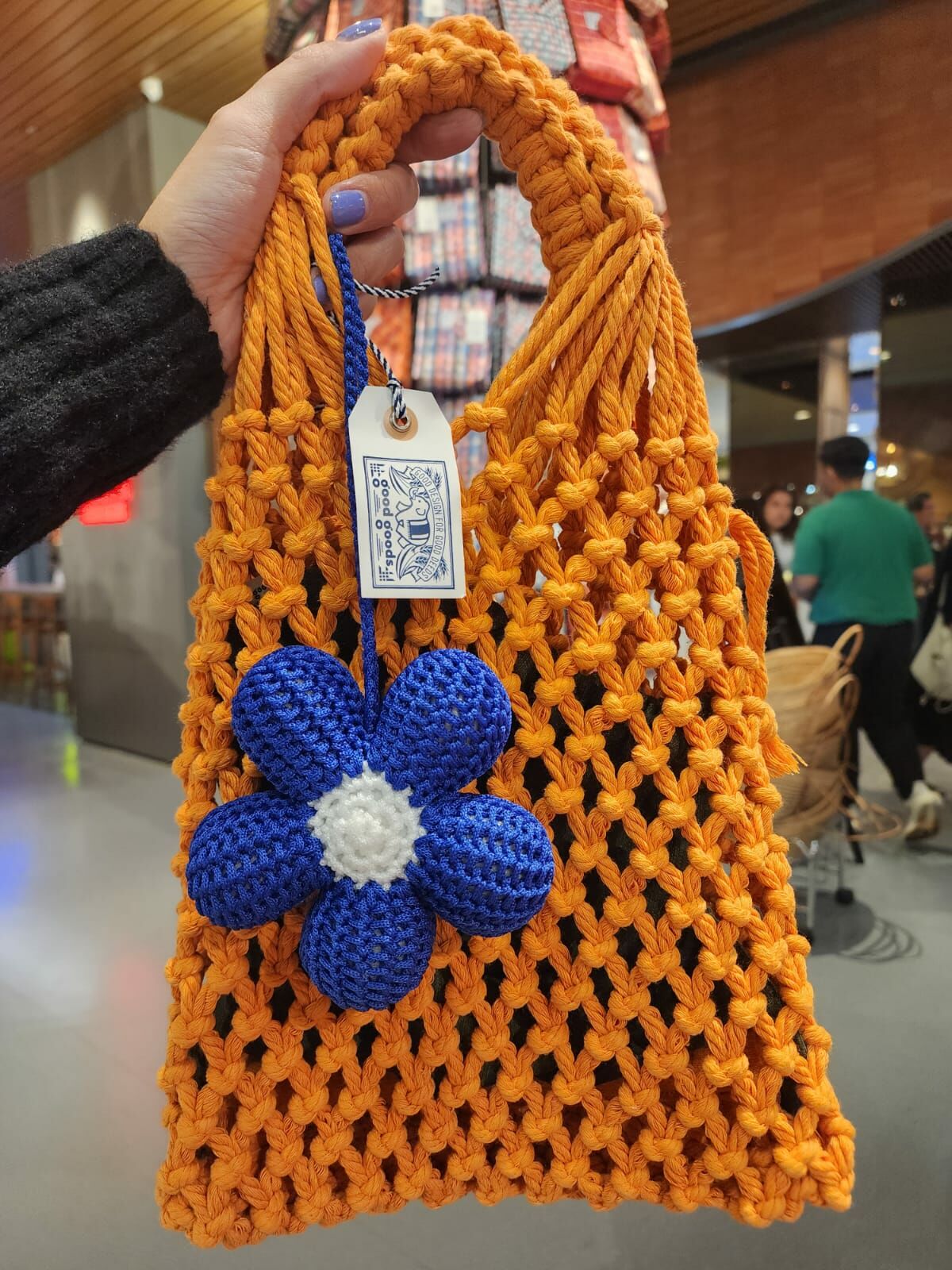 【預購】泰國Good goods G011452 編織花花掛飾