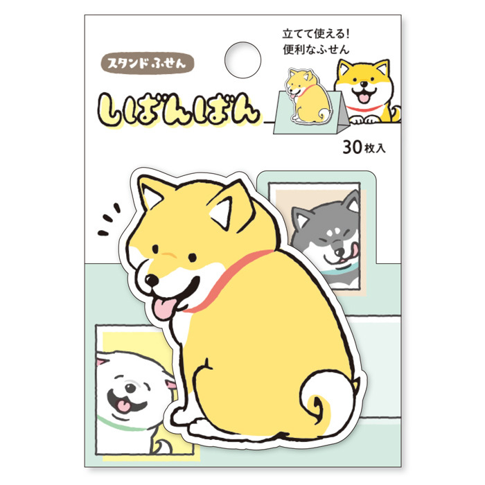 柴犬 柴柴 30枚便利貼 memo｜日本 Mind Wave