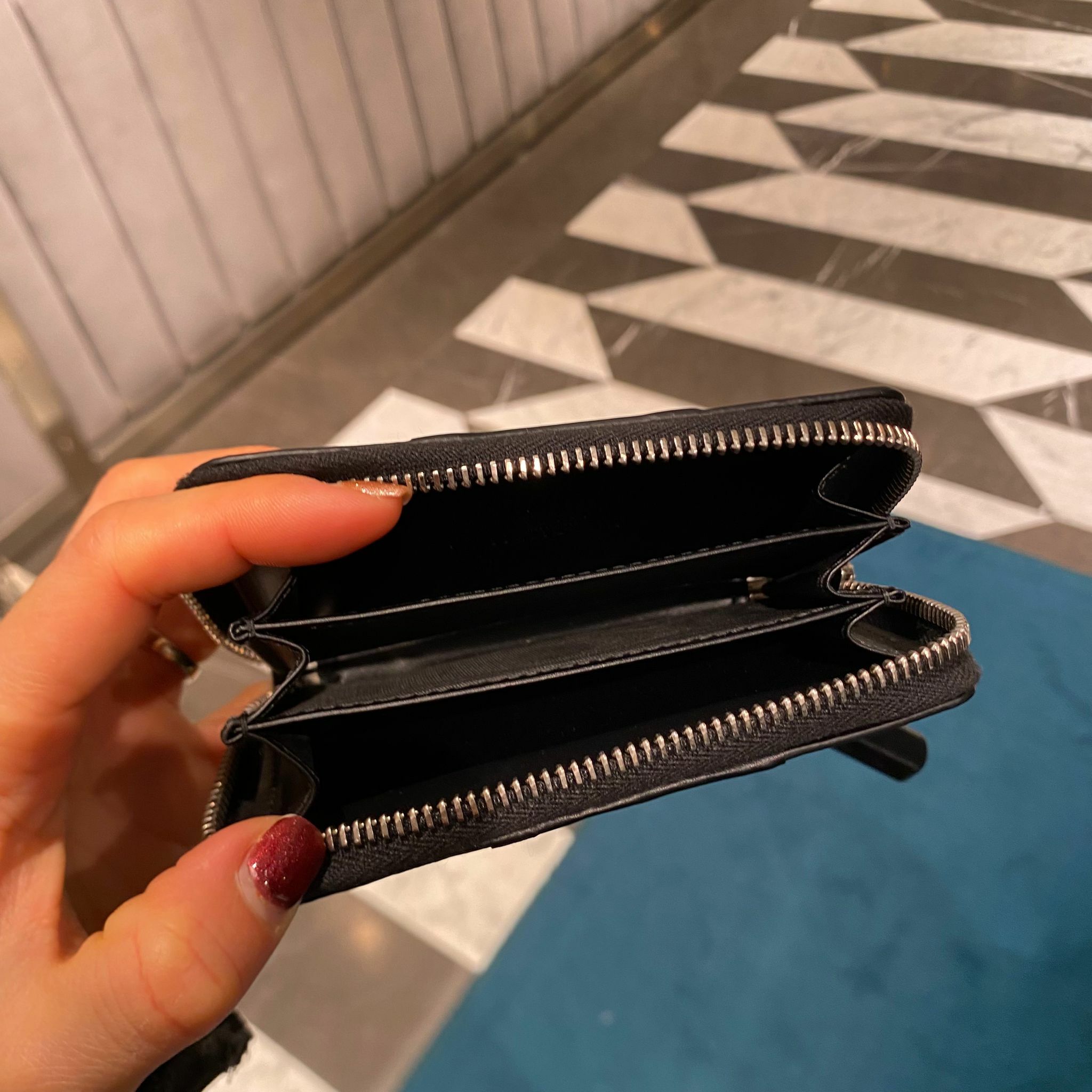 Gucci supreme GG print card holder