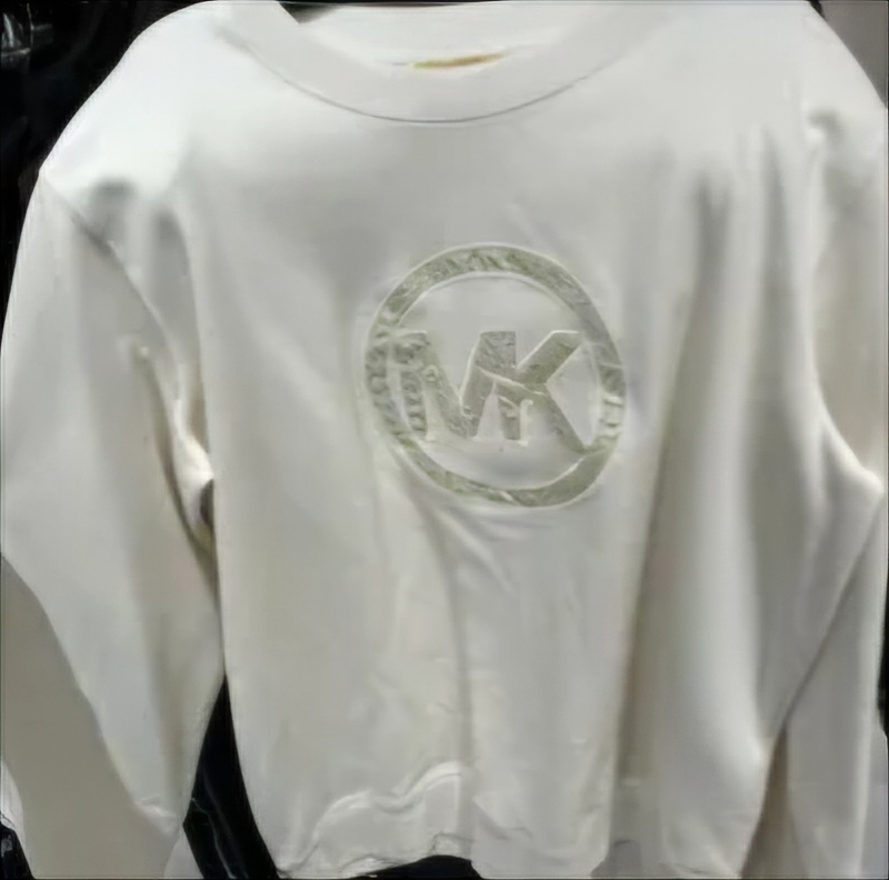 [S] MICHAEL KORS LOGO SWEATSHIRT,BONE, JF451JXA28-BONE [FINAL SALE] (SMK1176)