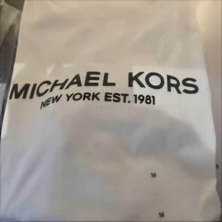 [S] MICHAEL KORS LETTERING LOGO NY EST,1981 T-SHIRT,WHITE, OF351MDFV4-WHITE (SMK1180)