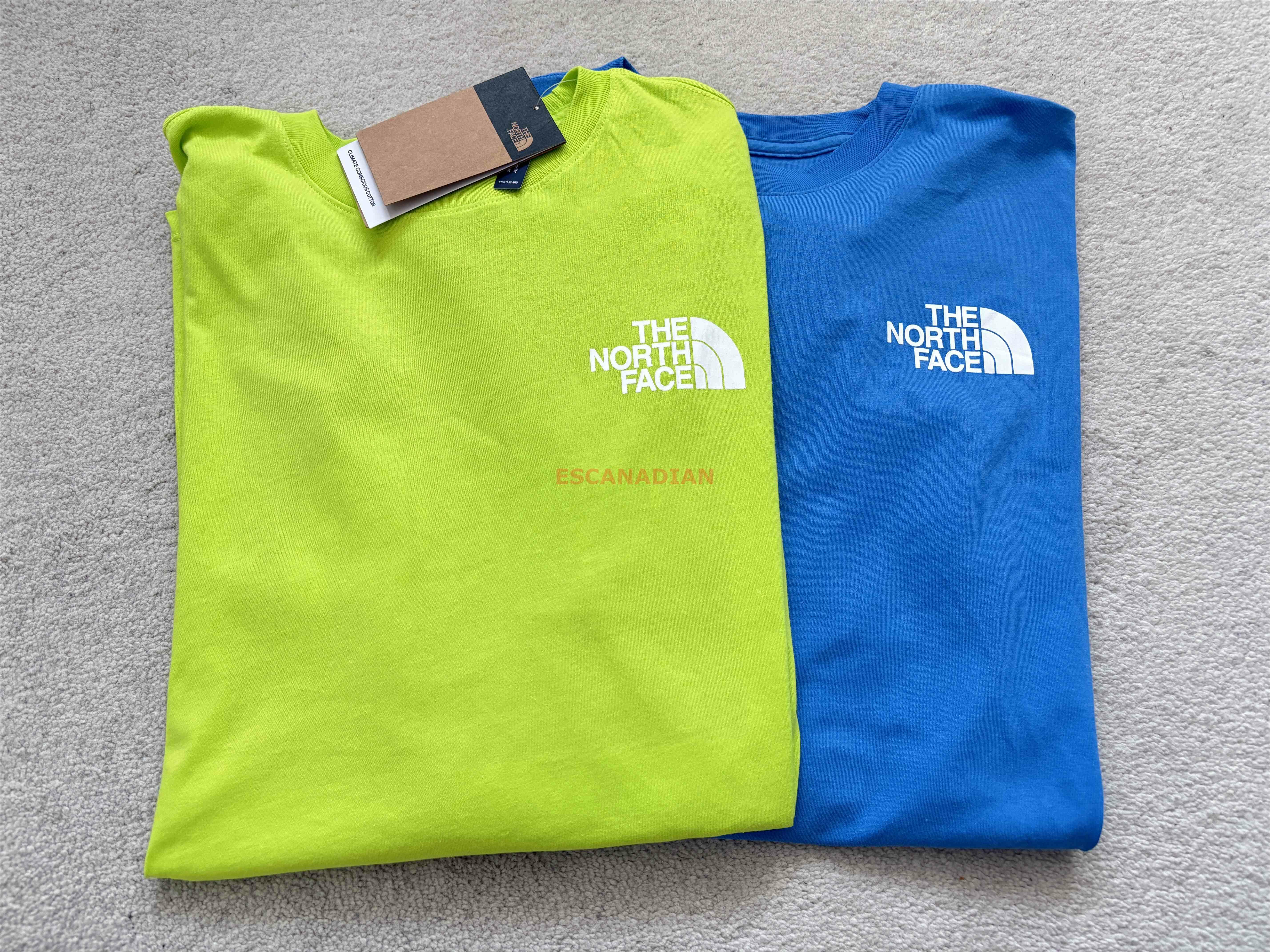 THE NORTH FACE 男大人 BIG BOX 正反圖案 長TEE (2色)