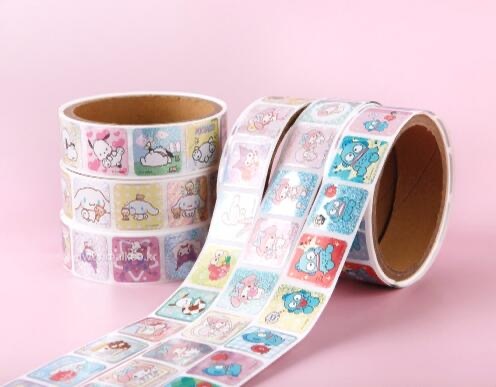 (現貨)🇰🇷韓國 Sanrio 角色卷貼紙