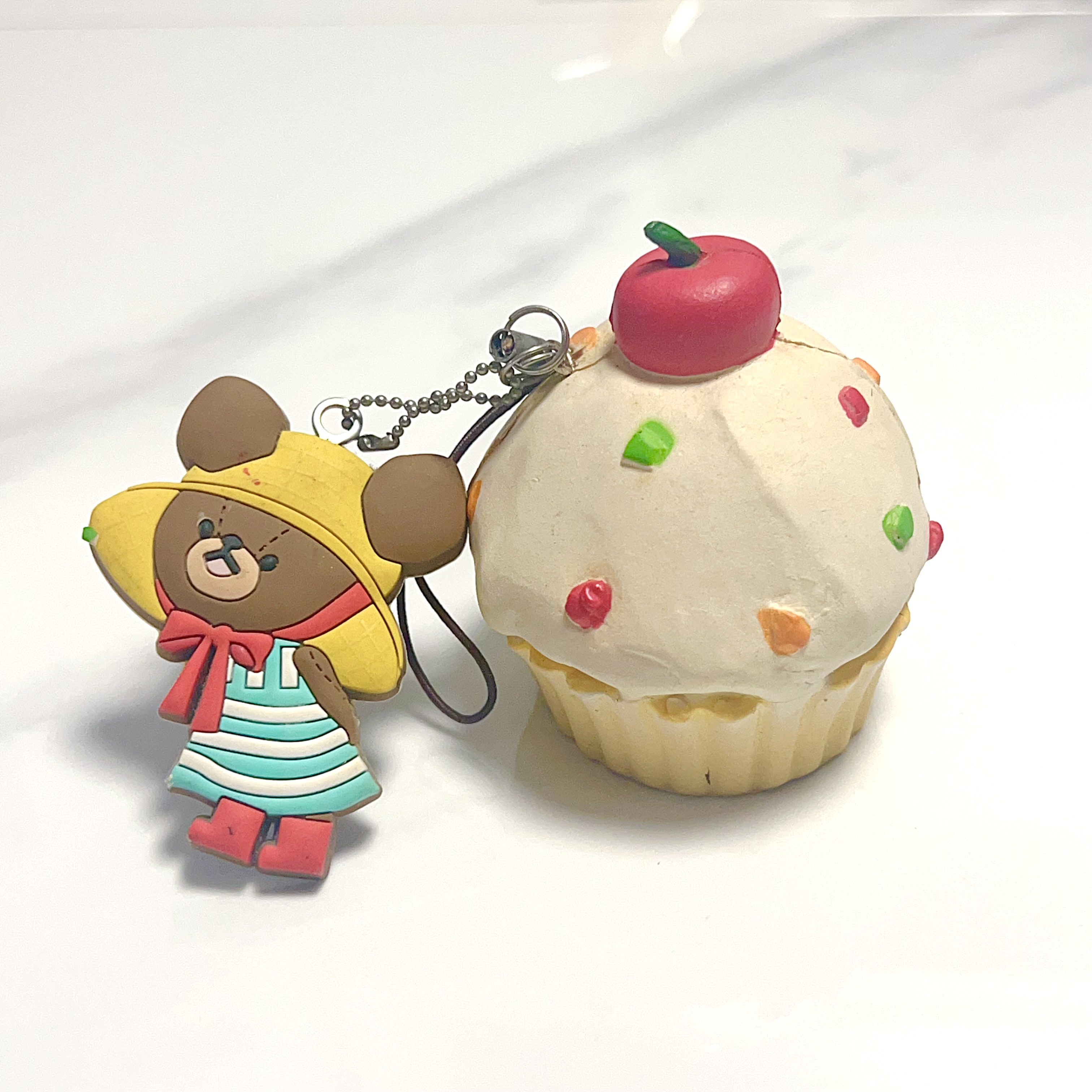 Rare Bear school cupcake squishy