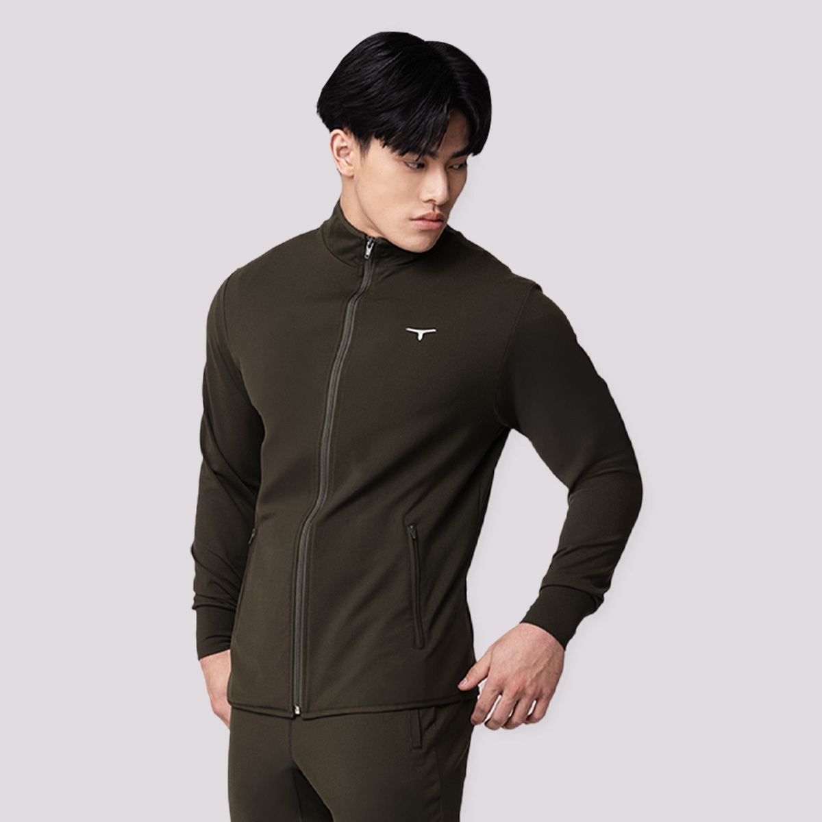 經典立領套裝（叢林綠）