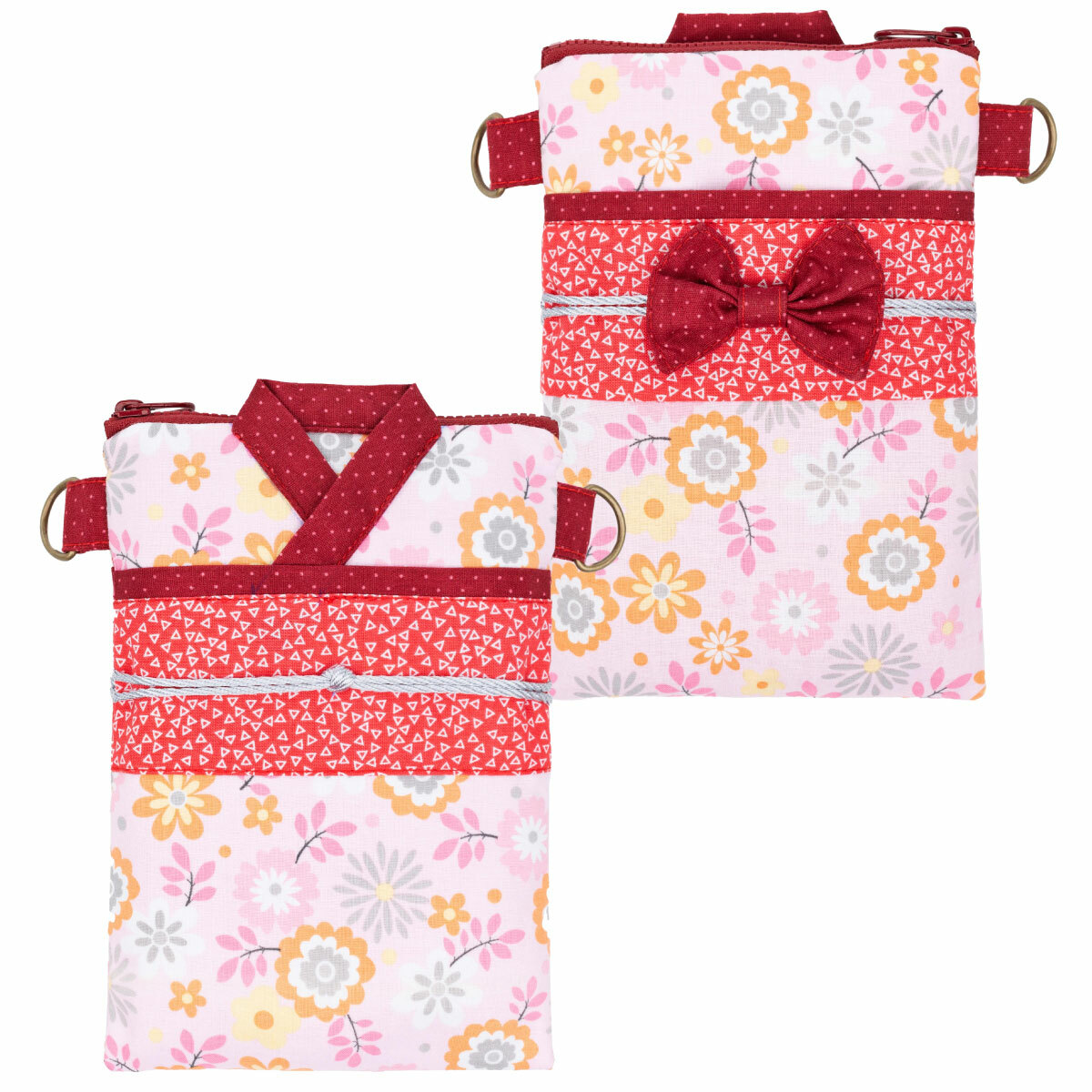和服造型小包(材料包)/個【有附織帶】