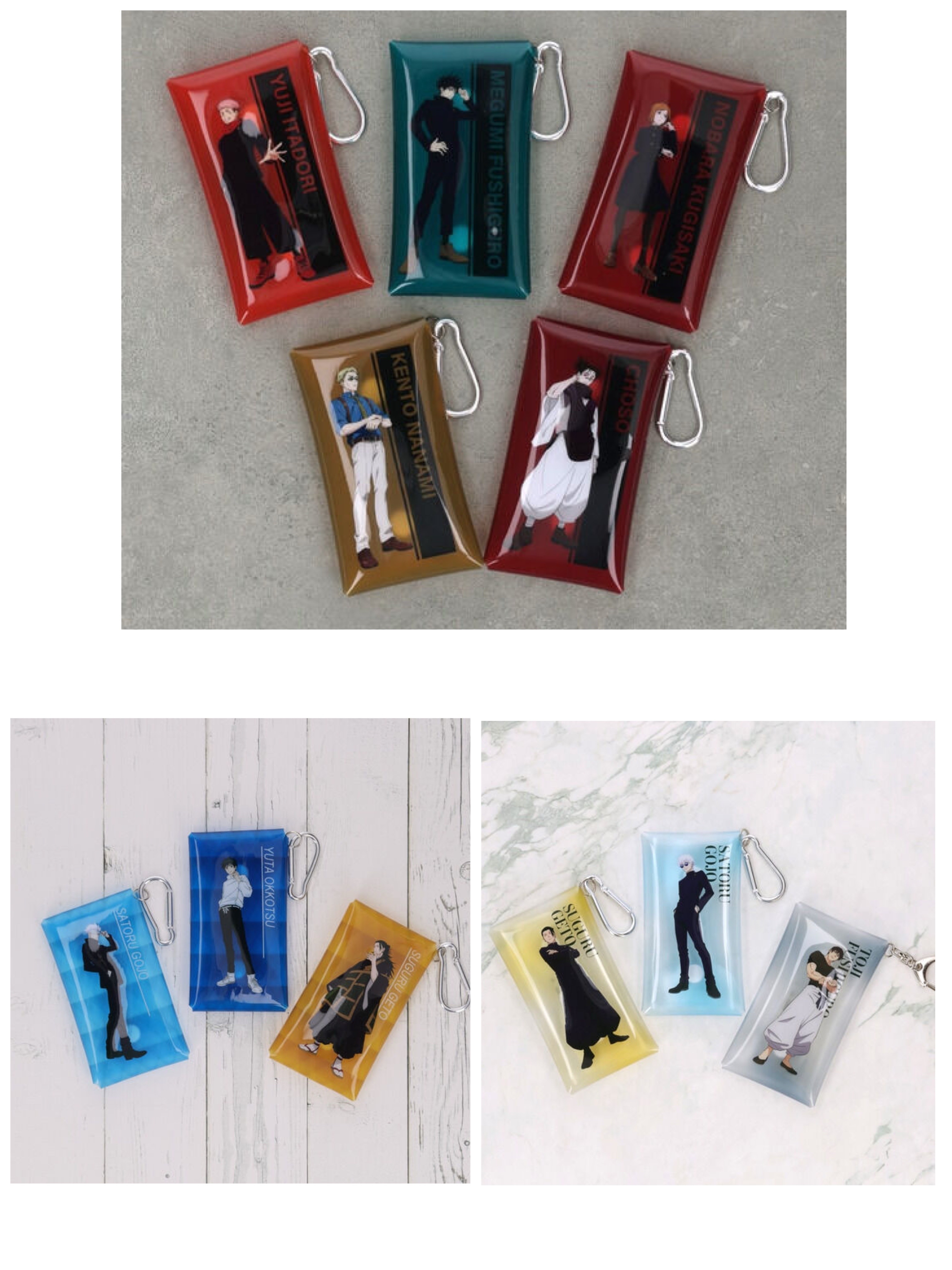 224128 Pbandai 預訂 2025/3月 呪術廻戦　折りたたみクリアケース2　【描き下ろし】（全11種）