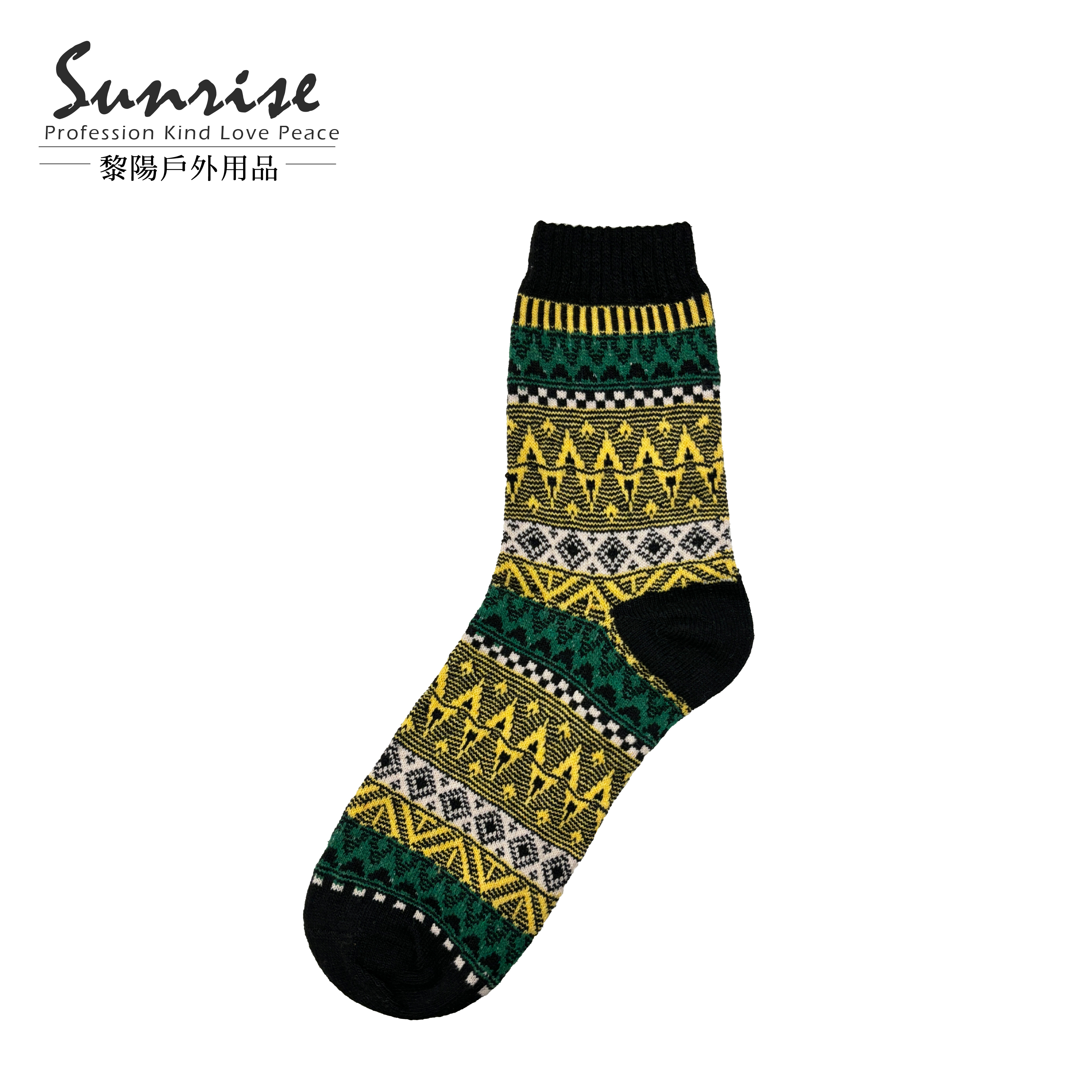 英倫風中筒羊毛襪-羅紋束口 中性款 (5色) 44AY250106