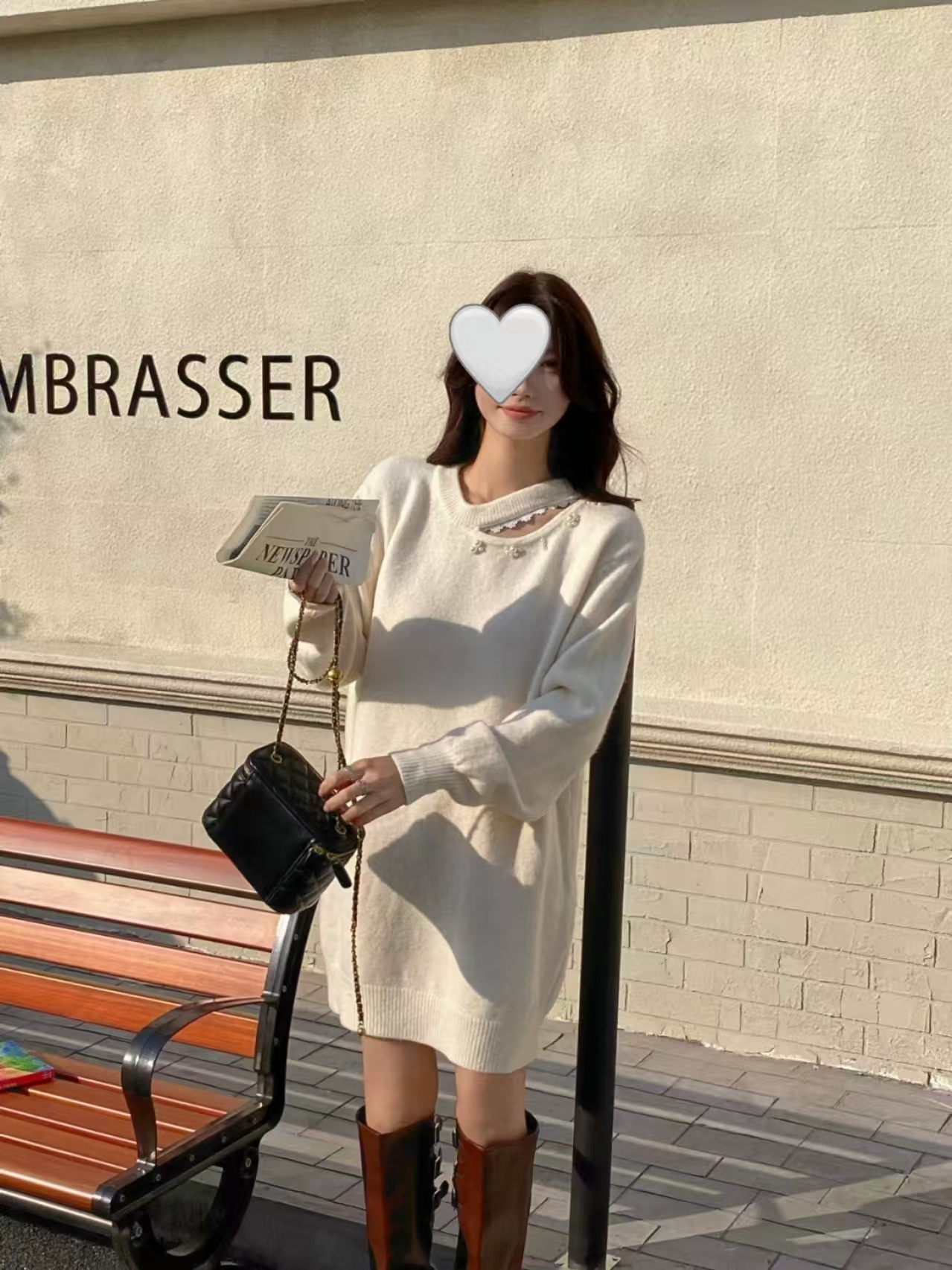 新年優惠冷衫料連身裙