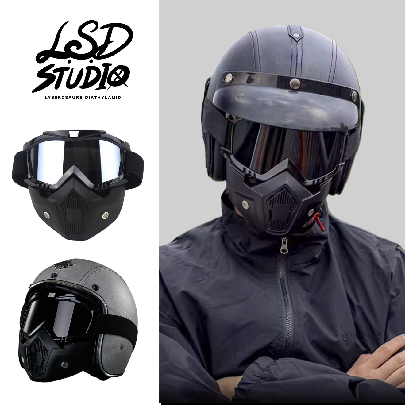 Storm Mask|全罩防風砂TPC騎型面罩【MKDH99】