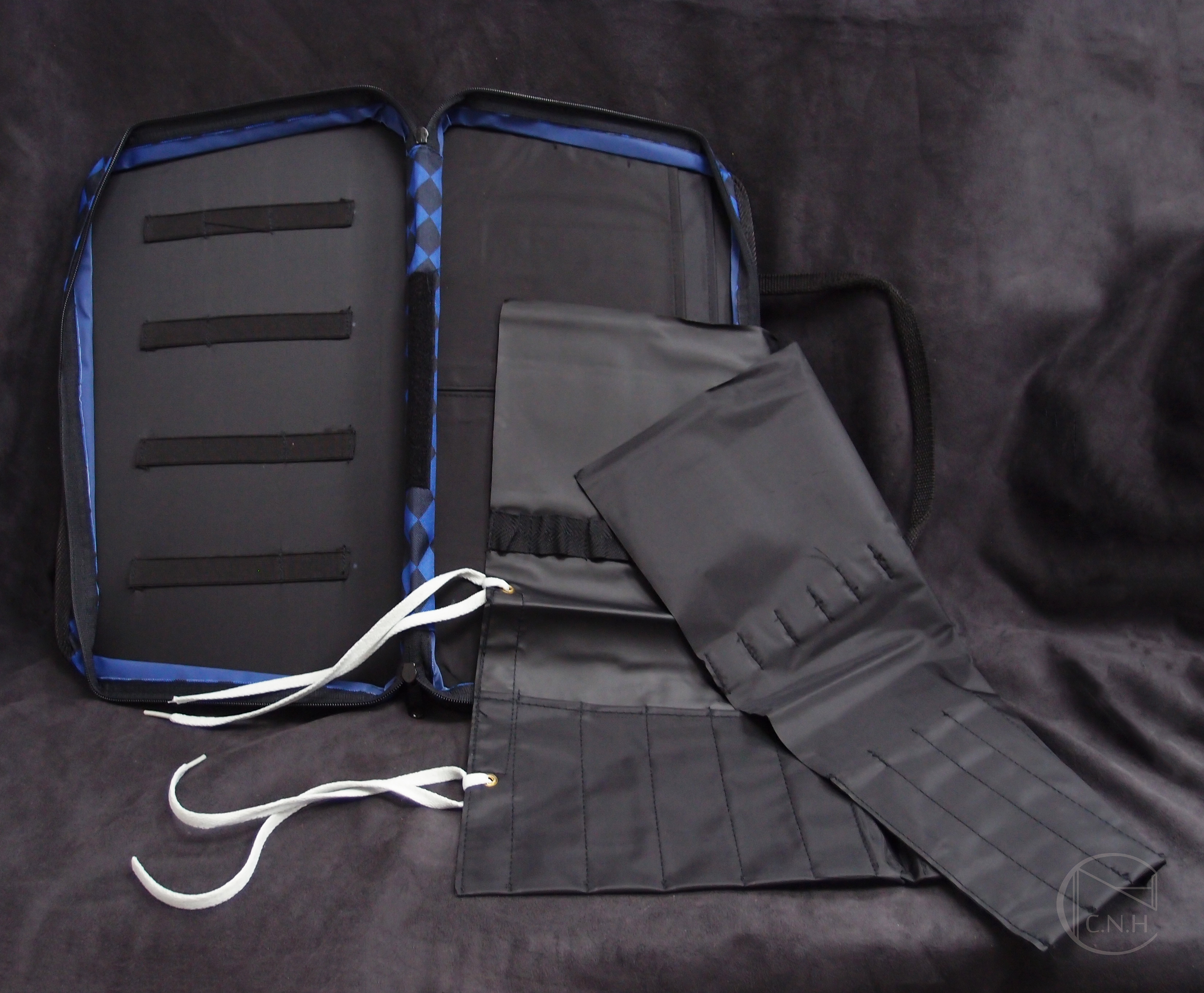 工具袋/紅黑菱格