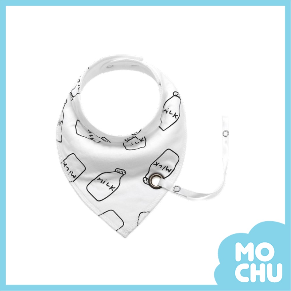 牛奶瓶奶嘴鍊口水巾