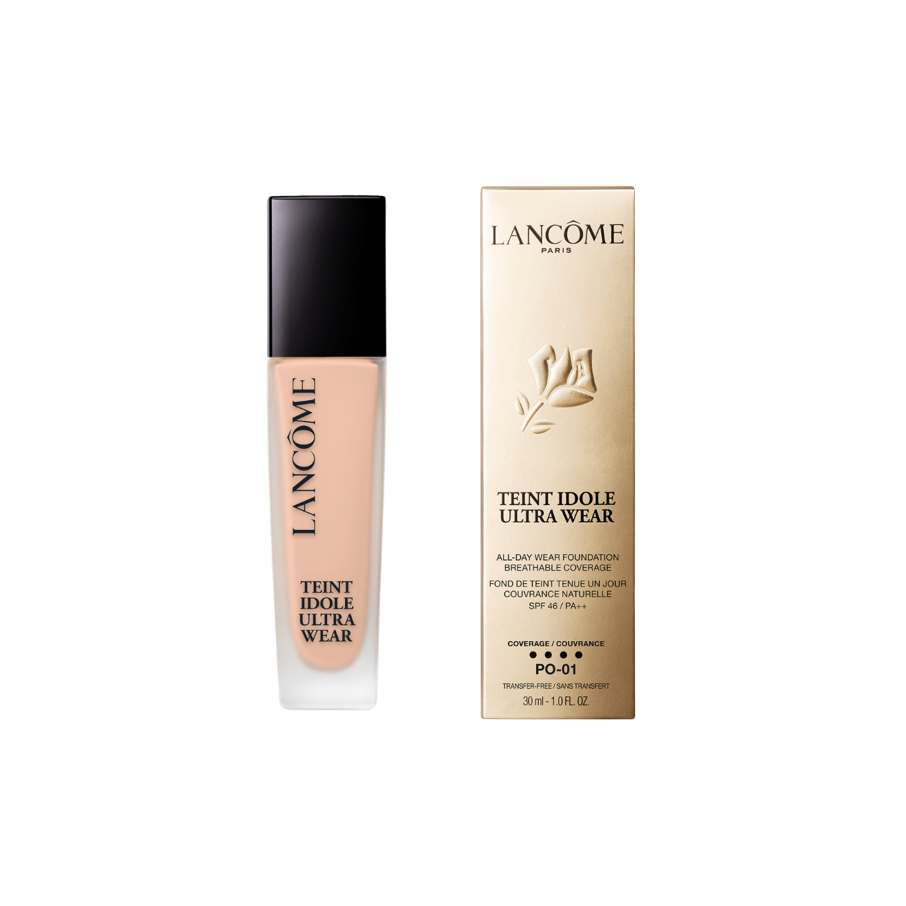 LANCÔME 持妝輕透粉底液 PO-01