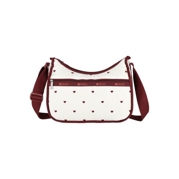 <韓國代購> LESPORTSAC BERRY HEART EMBROIDERY CLASSIC HOBO
