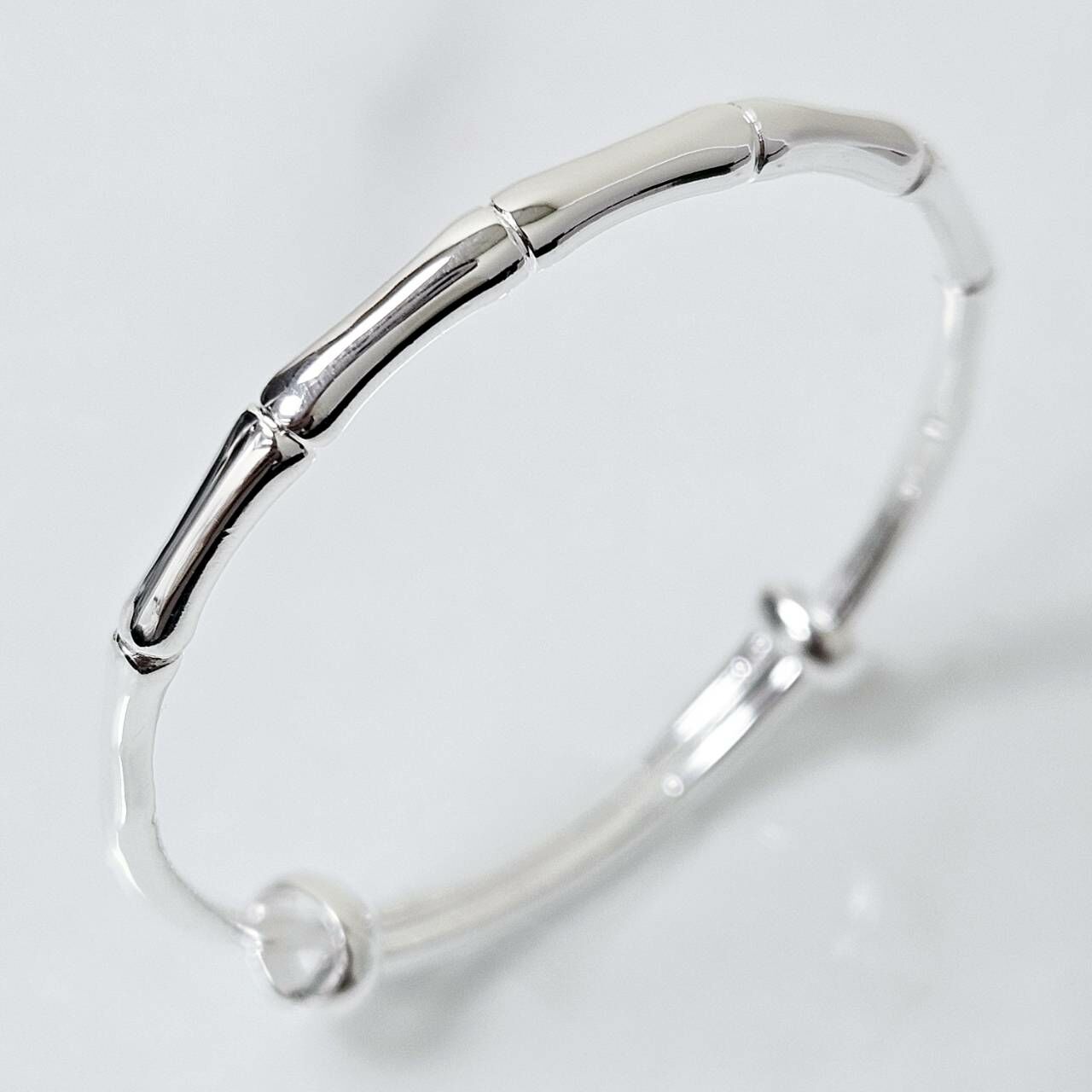 節節高升男女童鐲（一對）