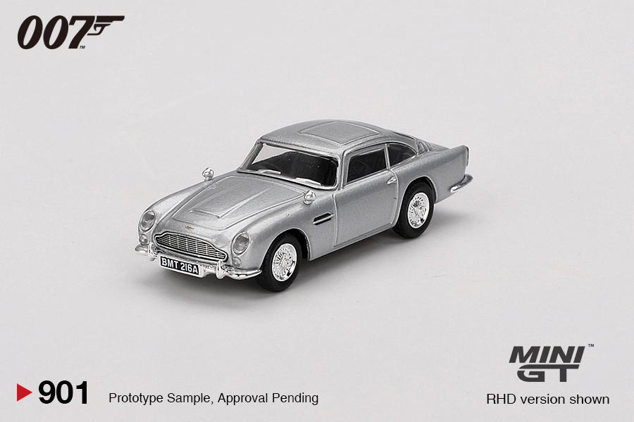 Mini GT 1/64 Aston Martin DB5“Thunderball” / English Blister Packaging