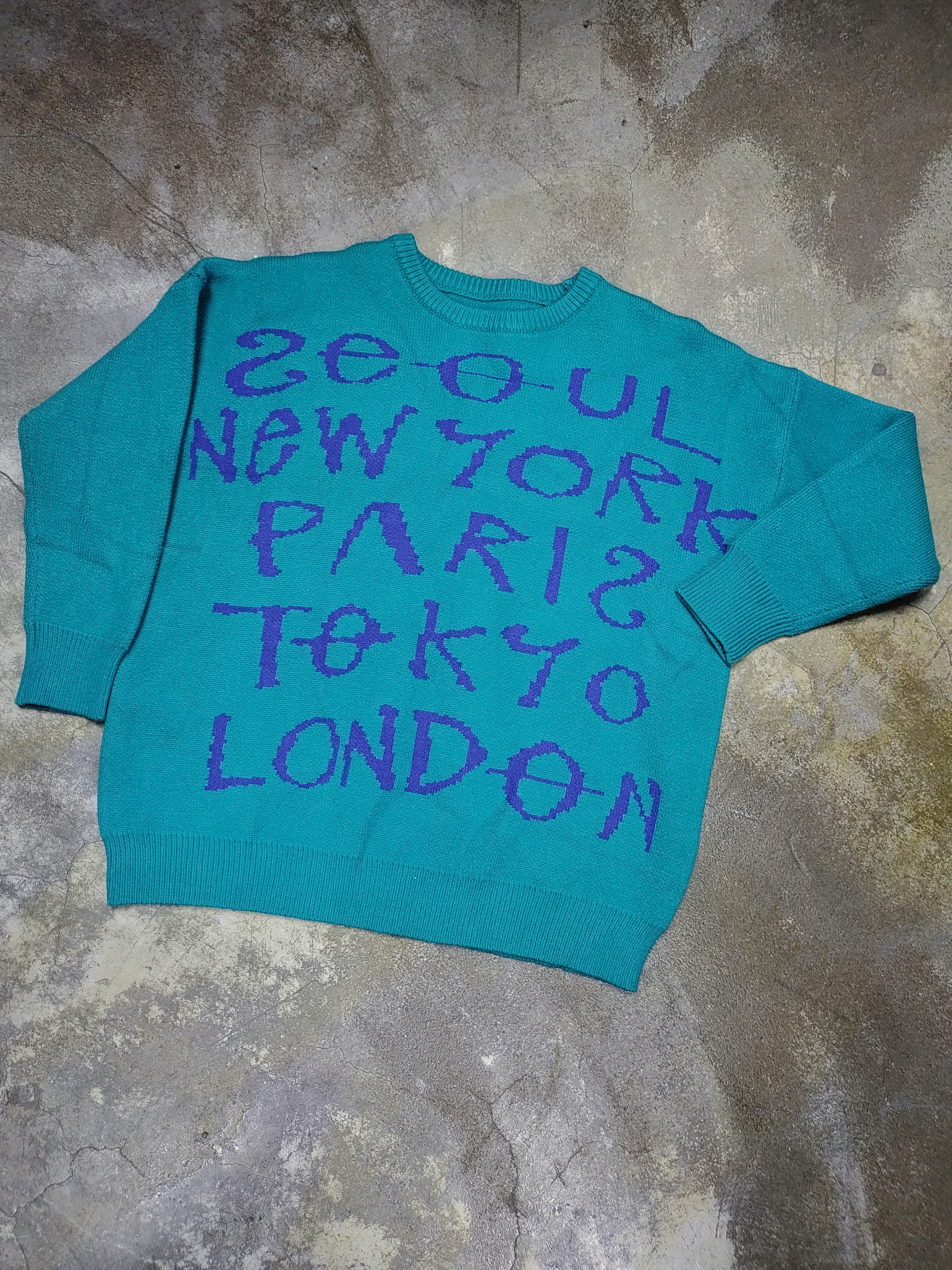 地方名織字冷衫 (現貨款式）