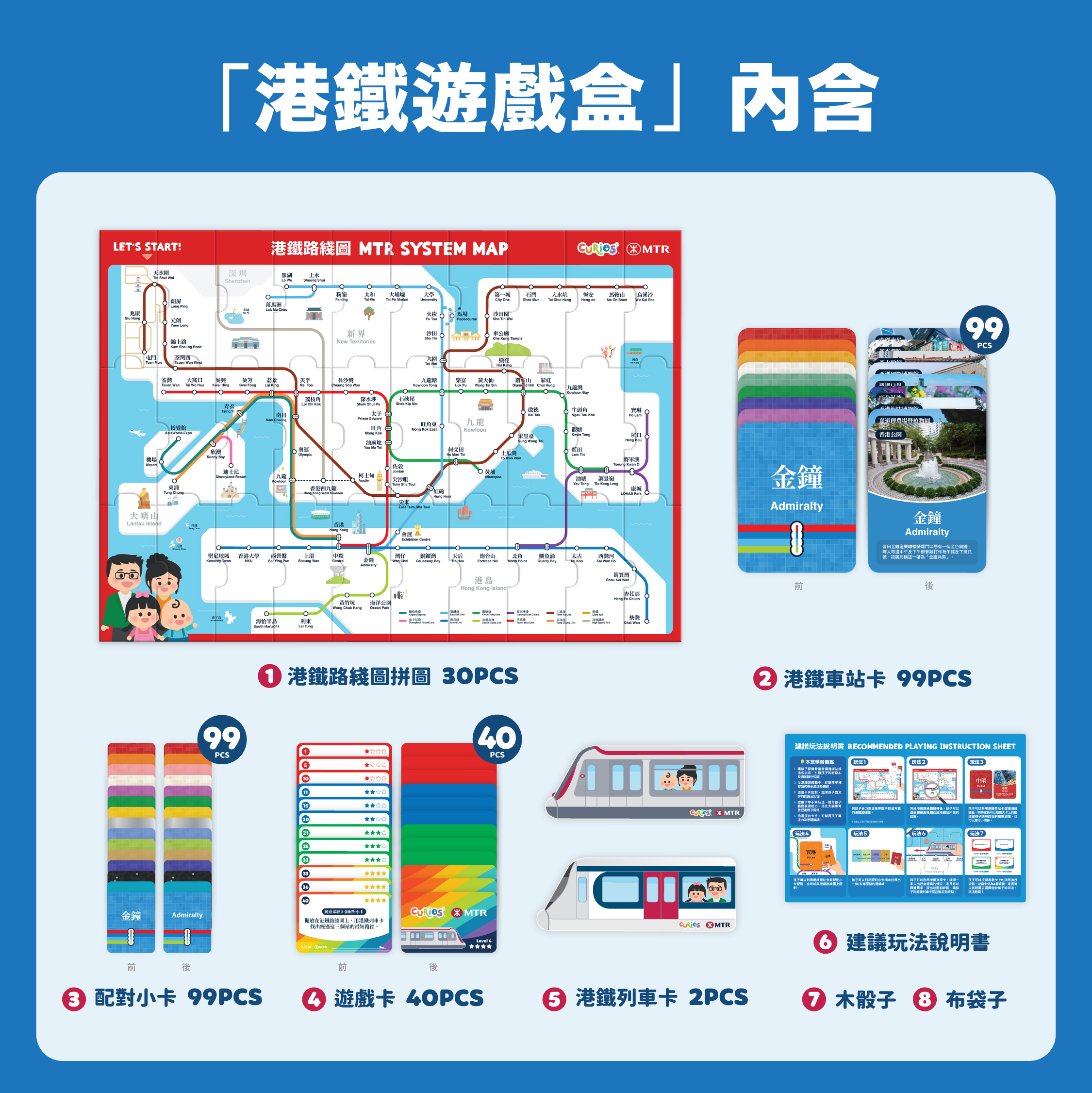 MTR港鐵遊戲盒優惠 送交通配對卡