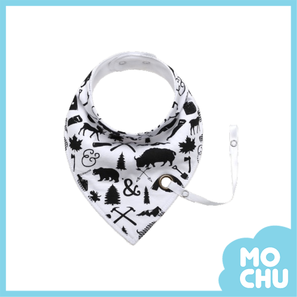 動物森林奶嘴鏈口水巾