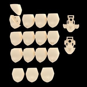 Megami Device 女神裝置 M.S.G 06 皇巫專用臉部套組 膚色A