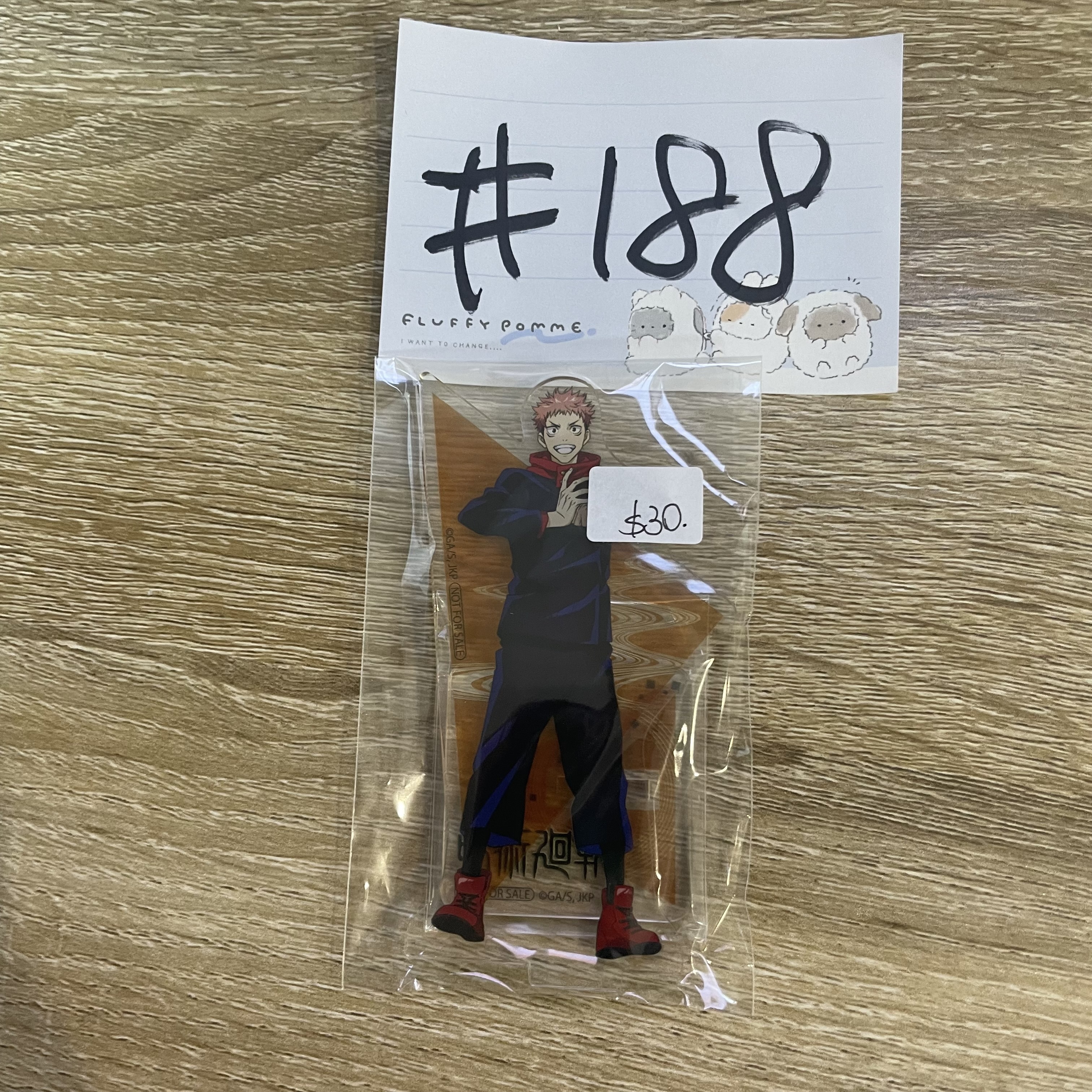 咒術迴戰  虎杖 立牌#188