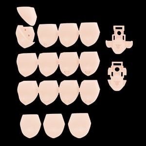 Megami Device 女神裝置 M.S.G 06 皇巫專用臉部套組 膚色C