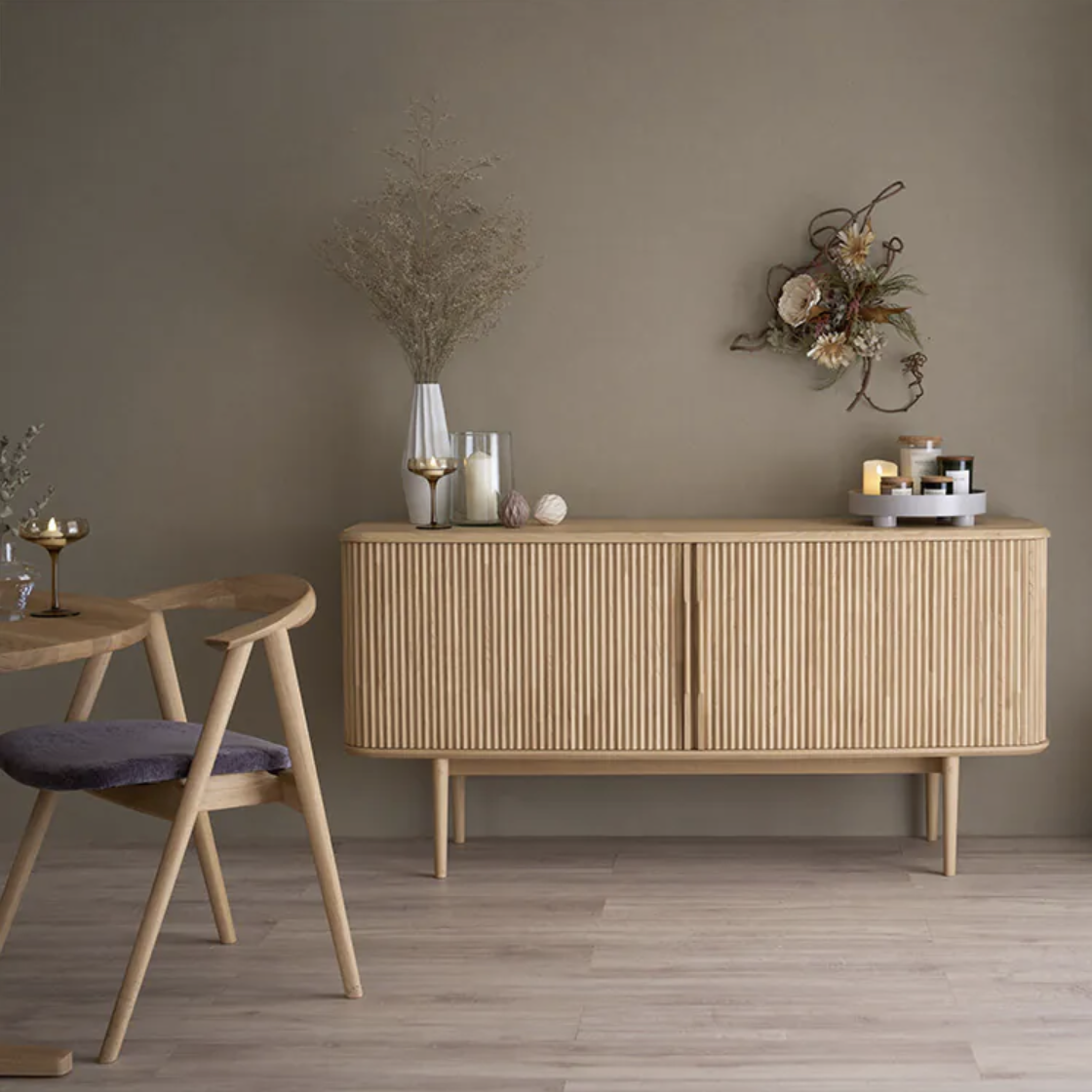 QW44 滑動捲門邊櫃