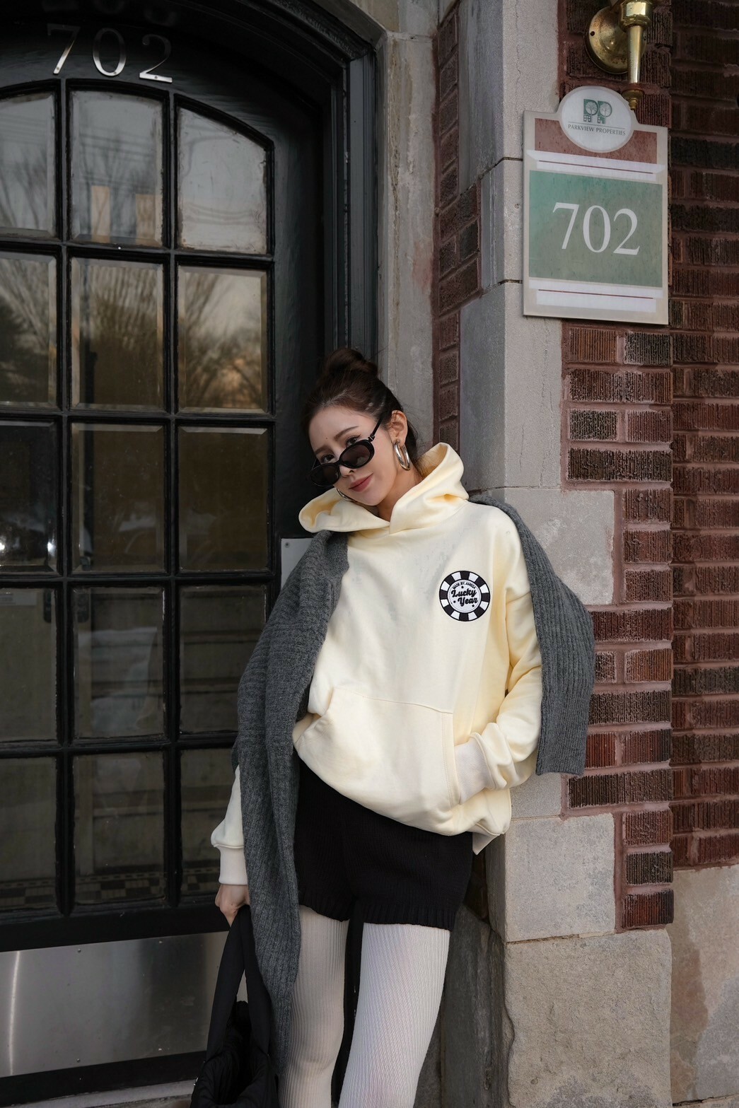 新年限定-幸運之年帽t_AMISSA（米黃）