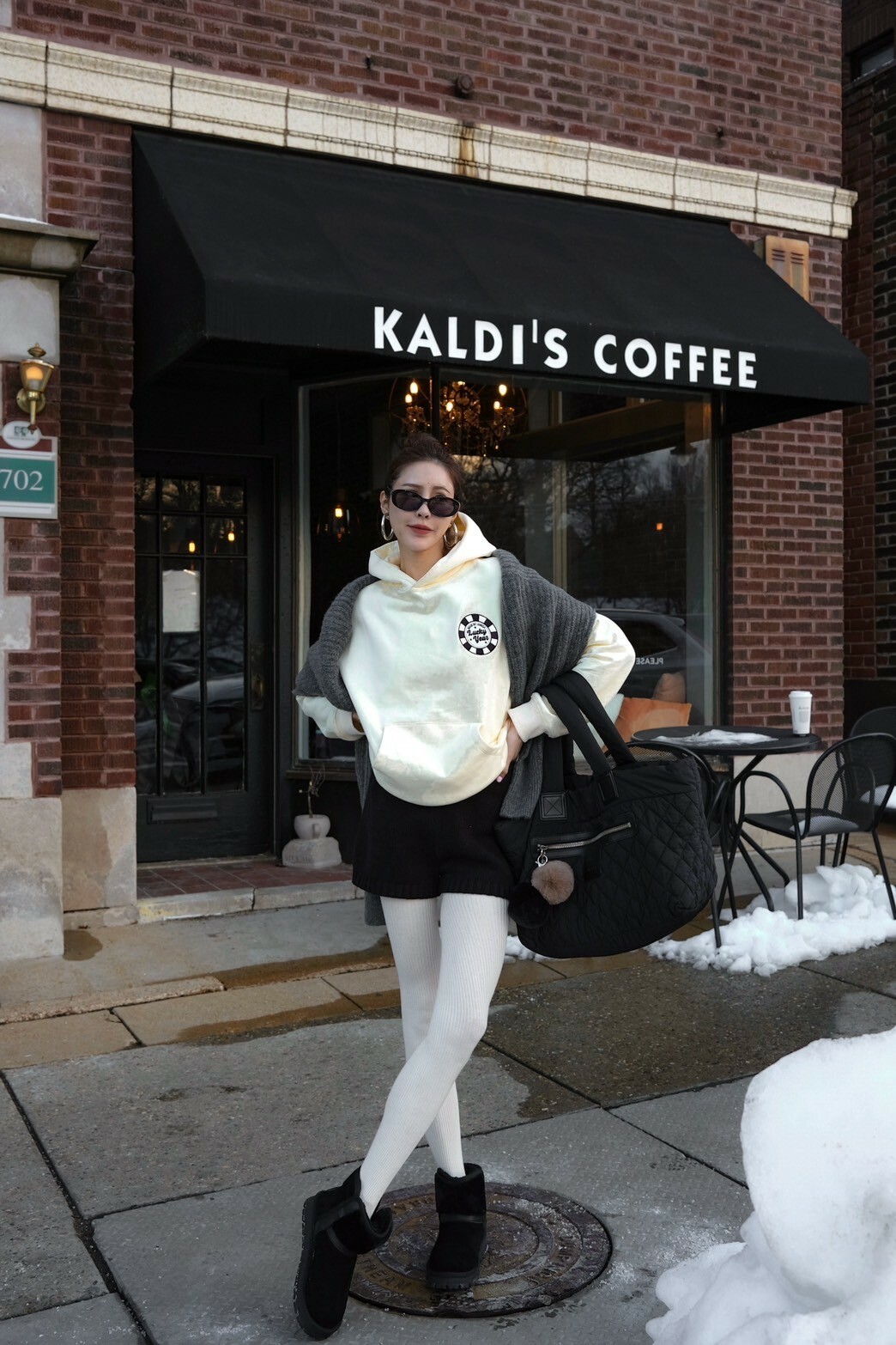 新年限定-幸運之年帽t_AMISSA（米黃）