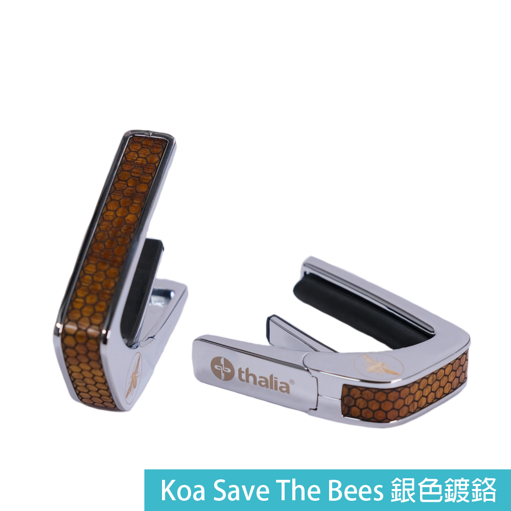 Thalia Thalia / Premium Series系列 Capo 移調夾 (黑銀/銀色鍍鉻/24K金) 第 3 張圖片｜三峽效果器