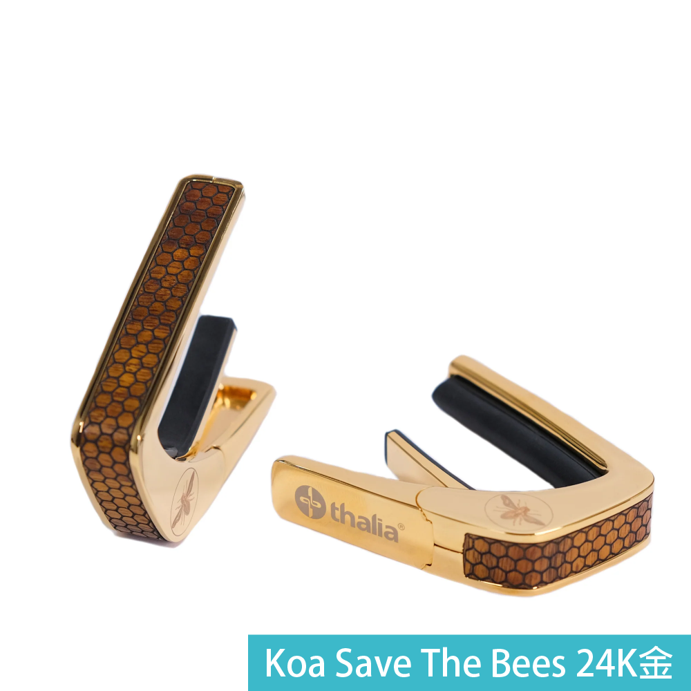 Thalia Thalia / Premium Series系列 Capo 移調夾 (黑銀/銀色鍍鉻/24K金) 第 4 張圖片｜三峽效果器