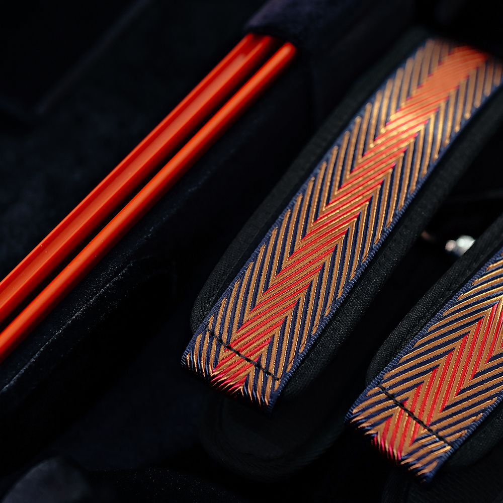 GRAFFITI 塗鴉系列 小提琴新型方盒-譜袋 (覆盆子紅)