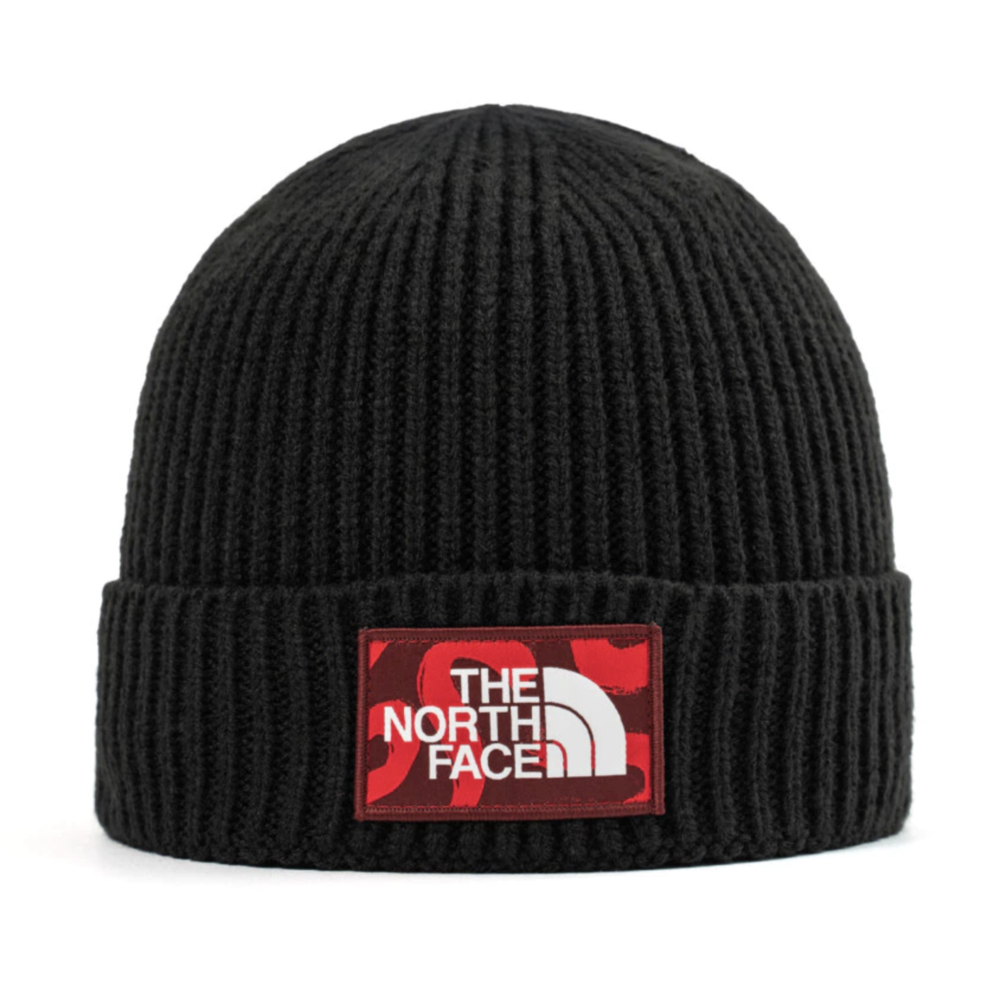-(E17b03)-THE NORTH FACE LOGO BOX CUFFED BEANIE 蛇年限定 毛帽-NF0A3FJX黑色(GF6)白色(GG5)