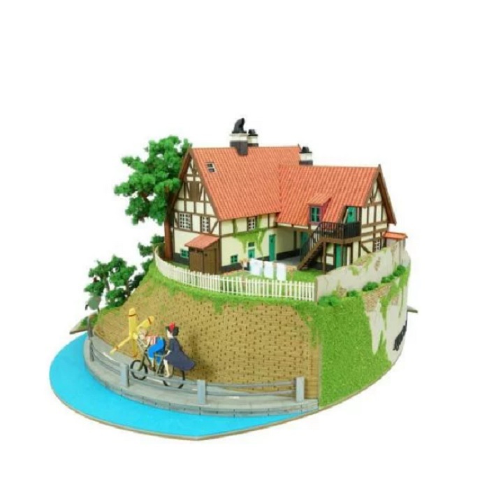 Sankei MK07-37 N規 吉卜力 魔女宅急便.紙模型