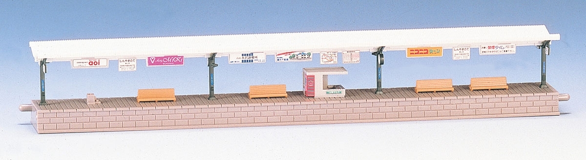 Tomix 4022 N規 島式月台頂蓋擴建