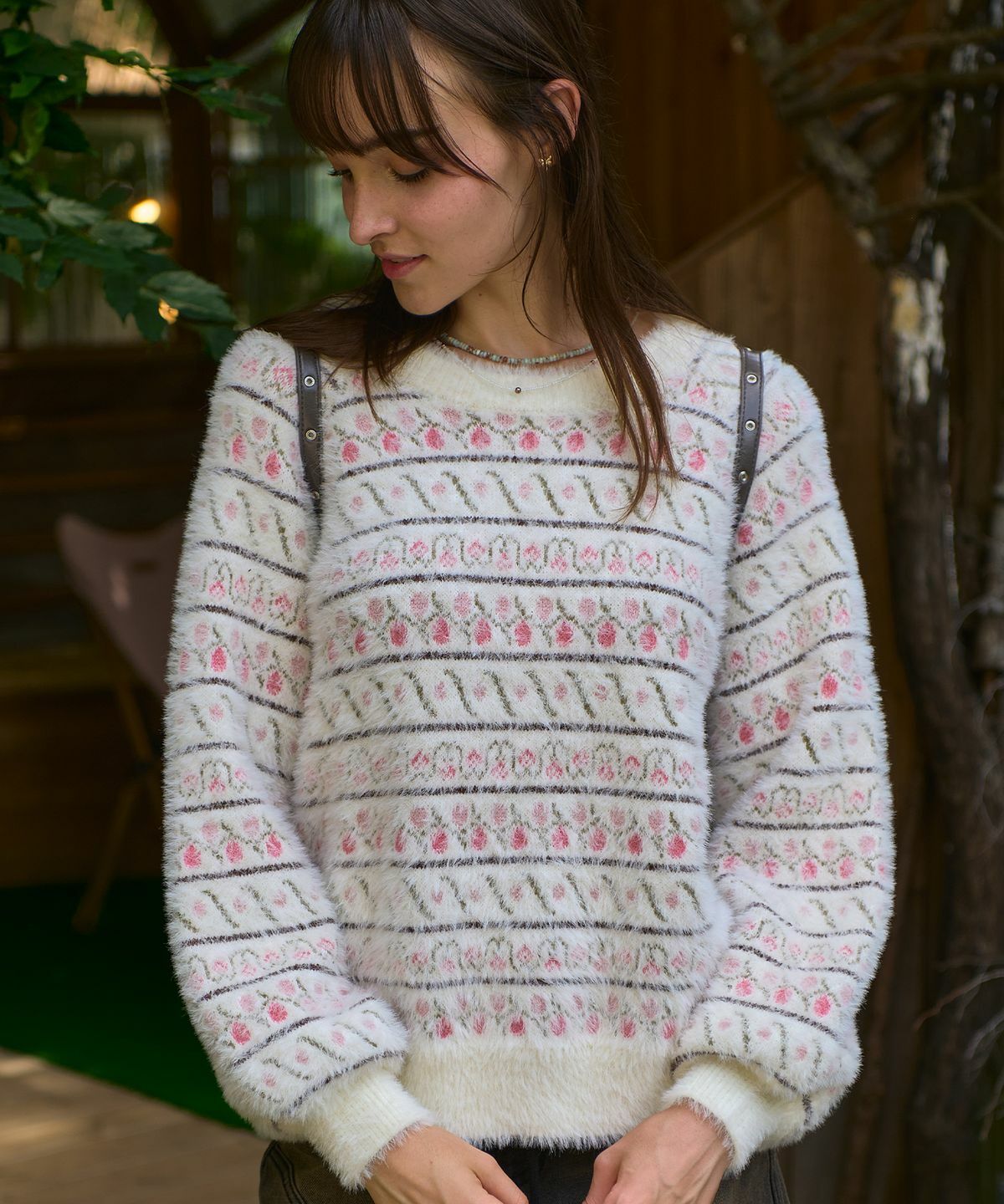 BITTER CELLS Garden Flower Sweater