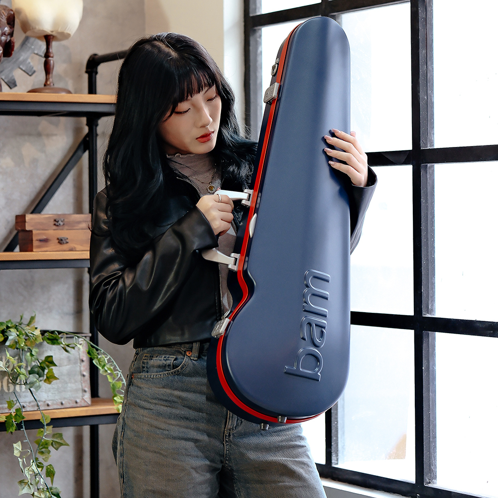 GRAFFITI 塗鴉系列 小提琴三角盒 (海軍藍)