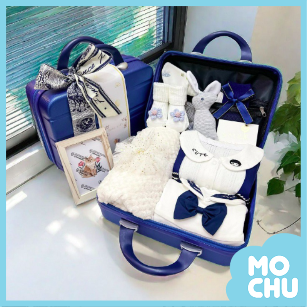 海洋女孩寶寶行李箱禮盒(七款)